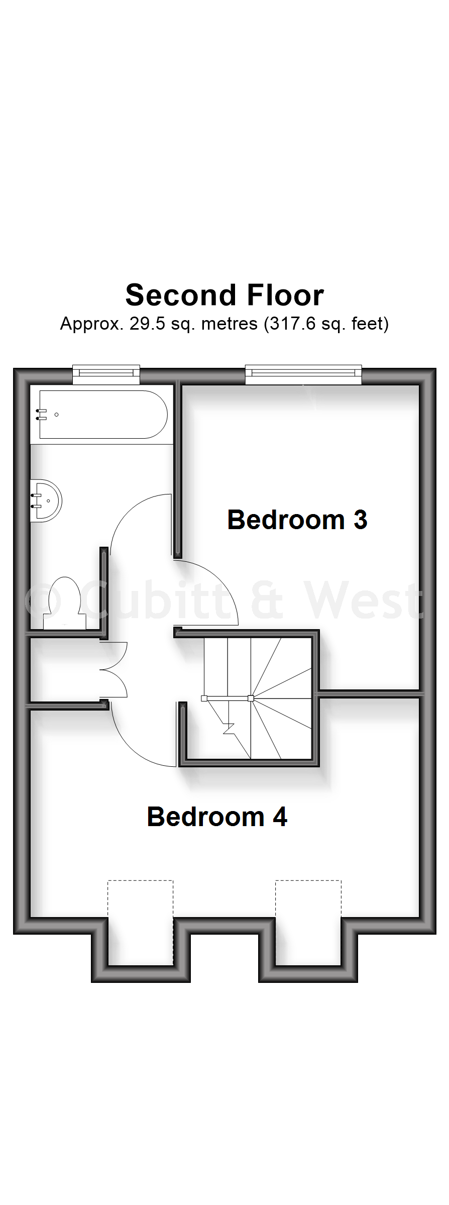 44, Dinsdale Gardens, Rustington floorplan