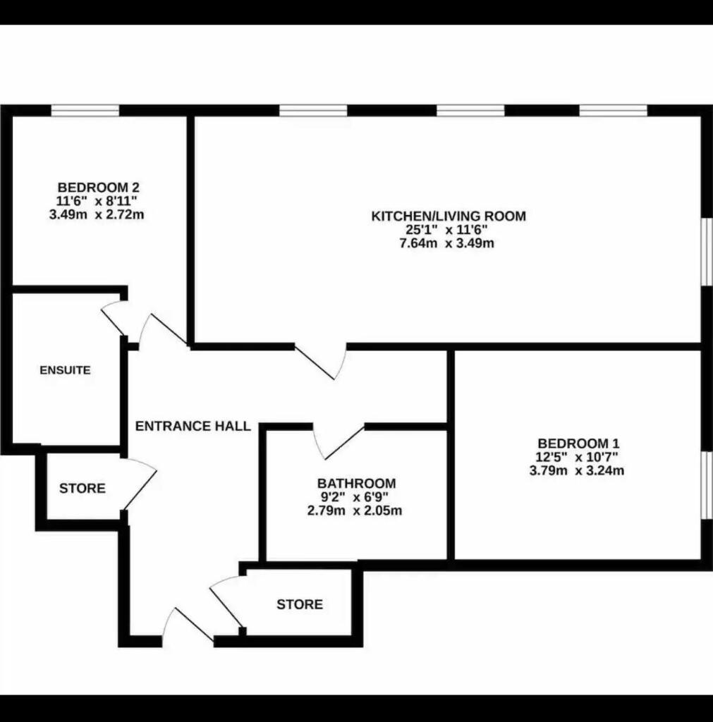 152, High Street, Northampton floorplan