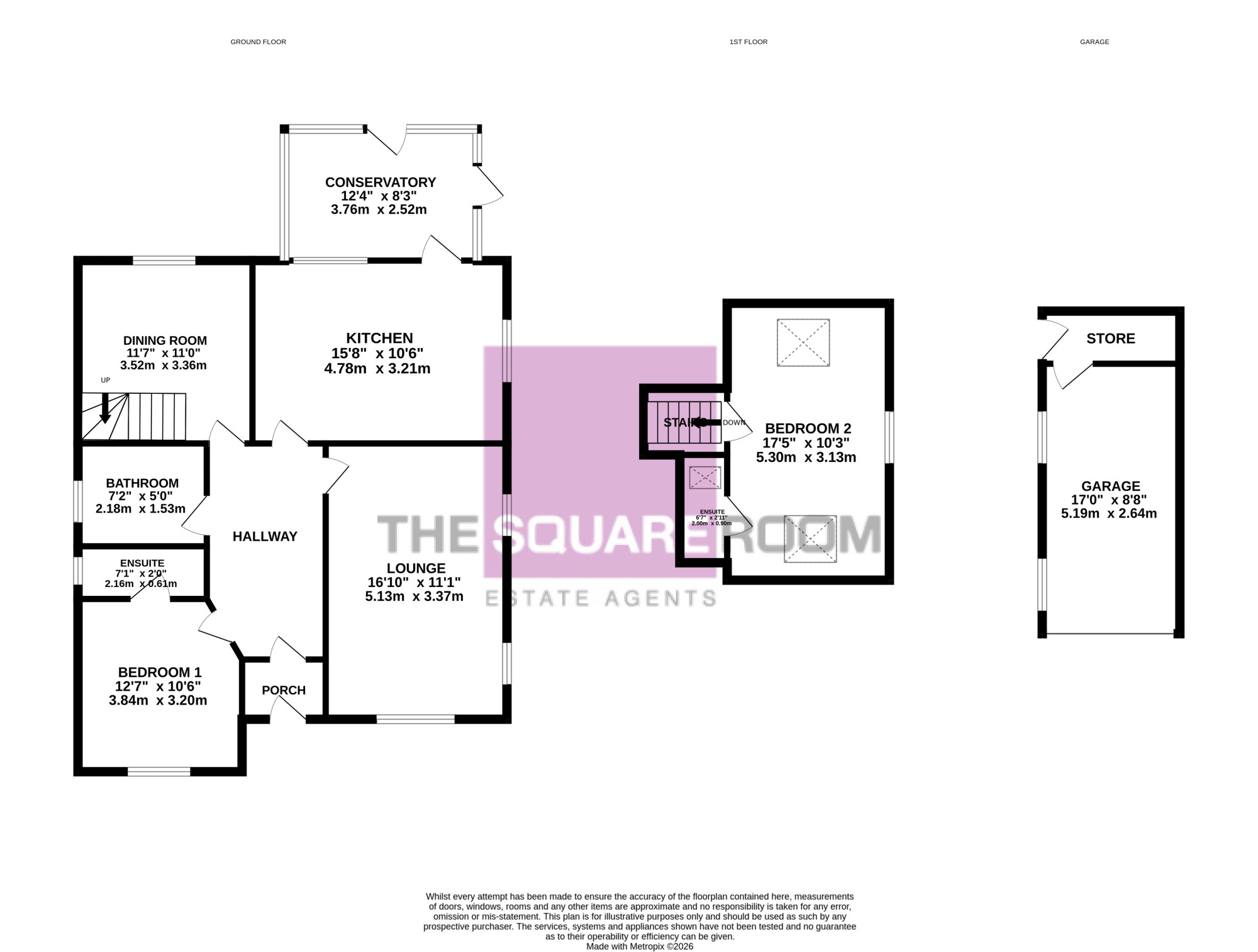 17, Mill Hey Avenue, Poulton-Le-Fylde floorplan