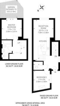 2 Bedrooms  to rent in Lordship Lane, London N22