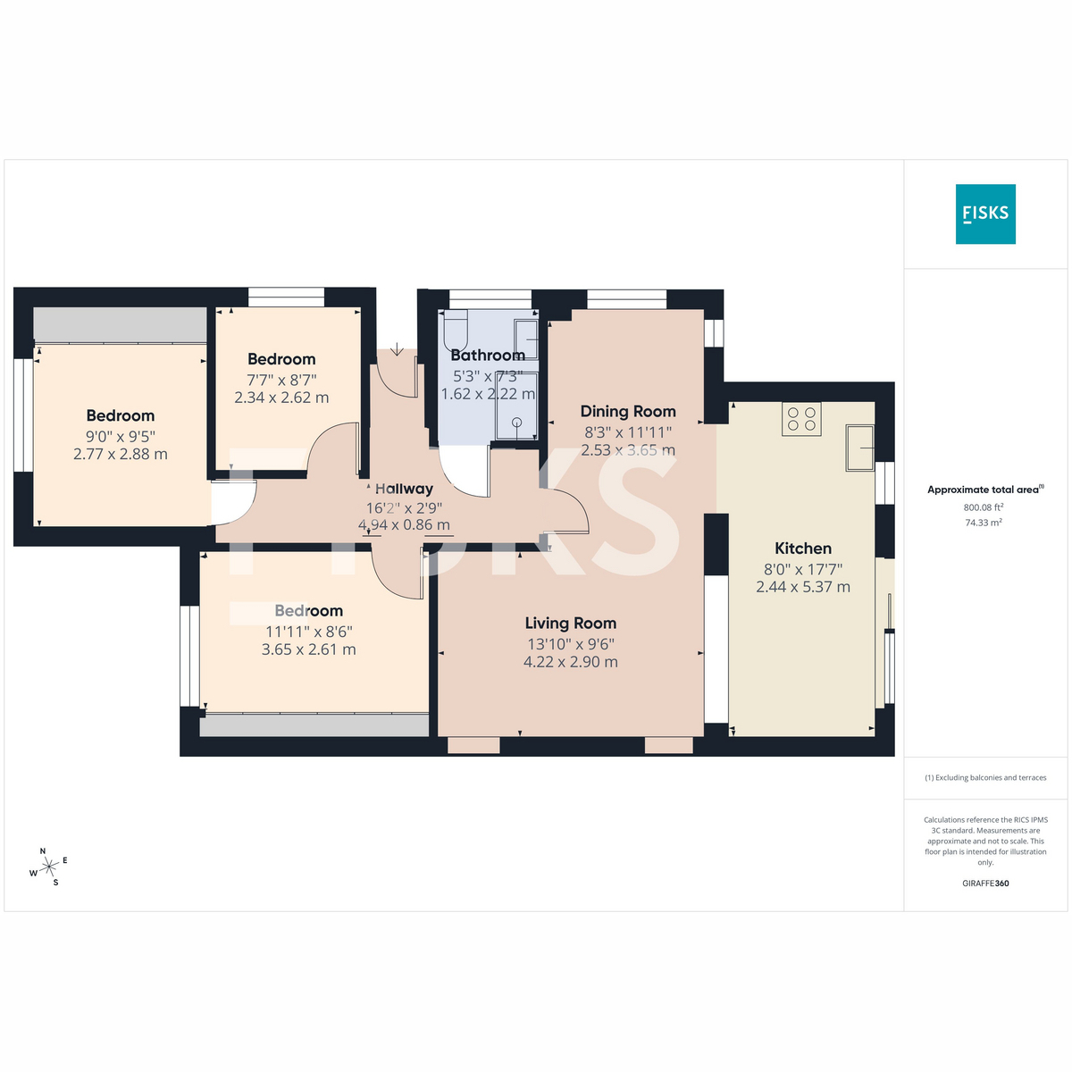 19, St. Clements Road, Benfleet floorplan