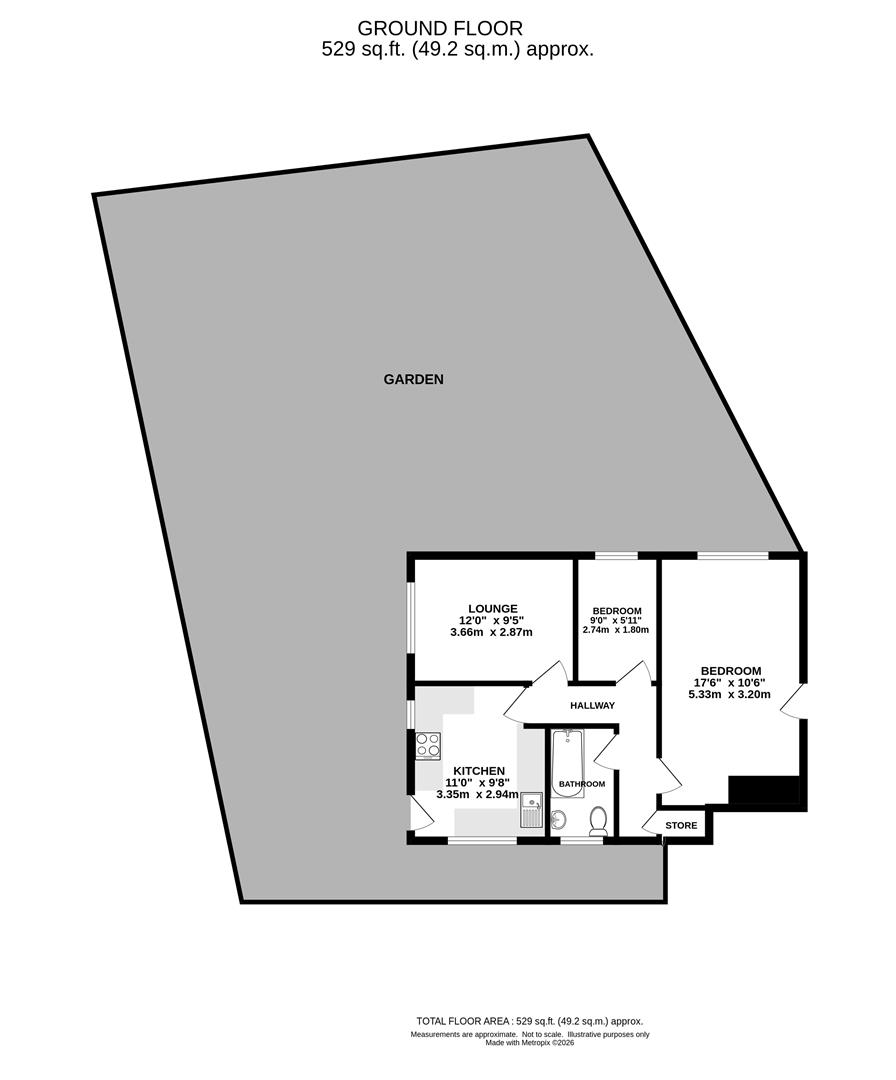 11, St. Charles Road, Brentwood floorplan