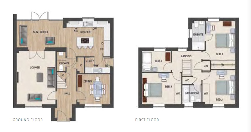 The Hartpury,, Plot 9, Leasow Reach, Tewkesbury floorplan