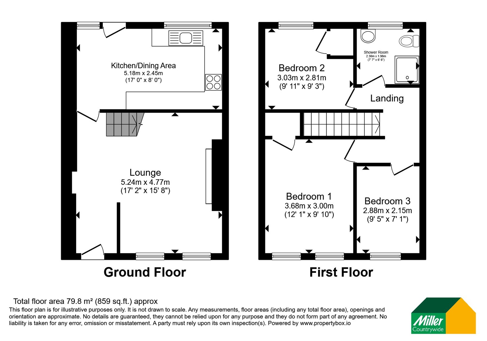 4, Badgers Cross, Penzance floorplan