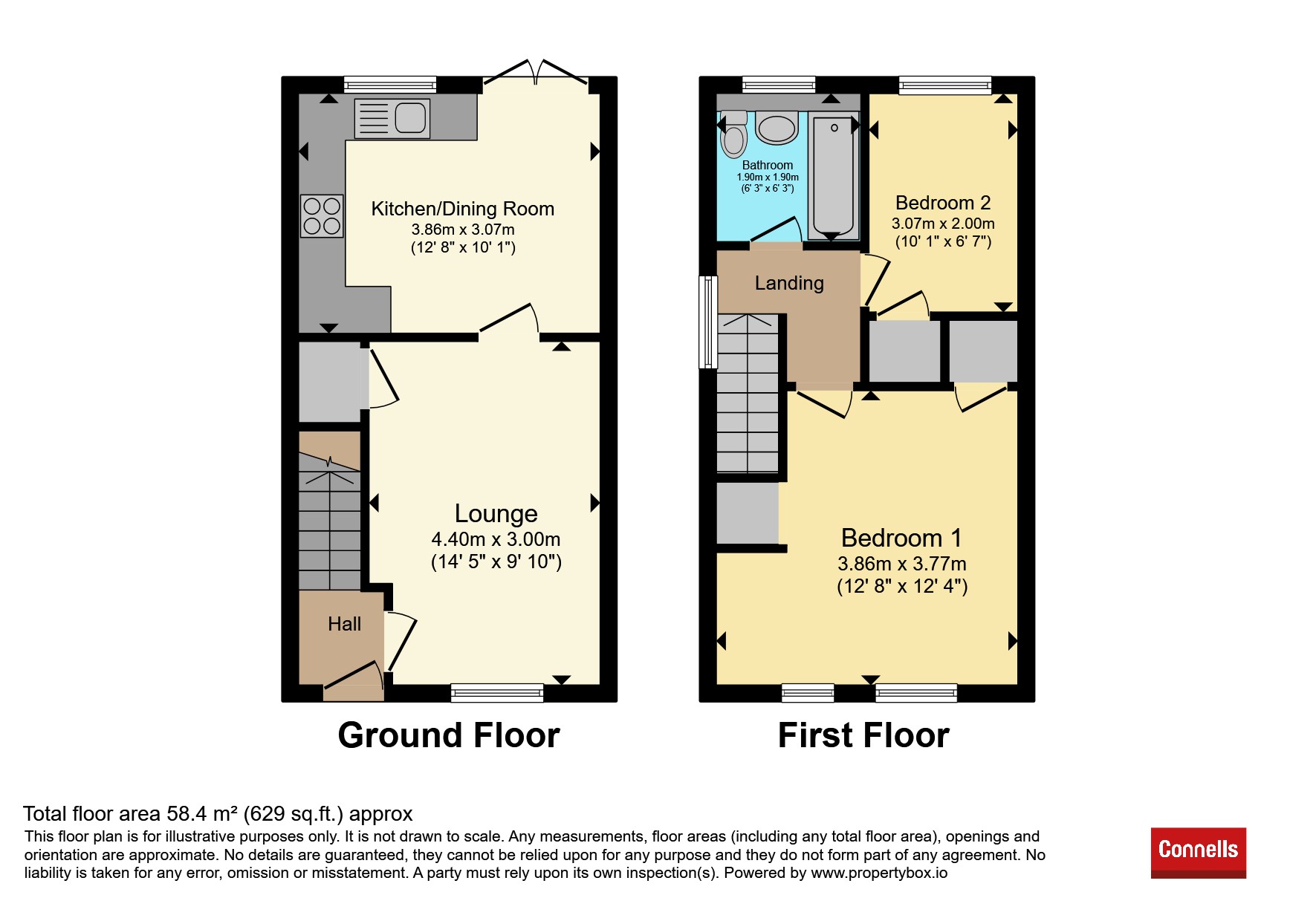 20, Bromley Close, Cannock floorplan
