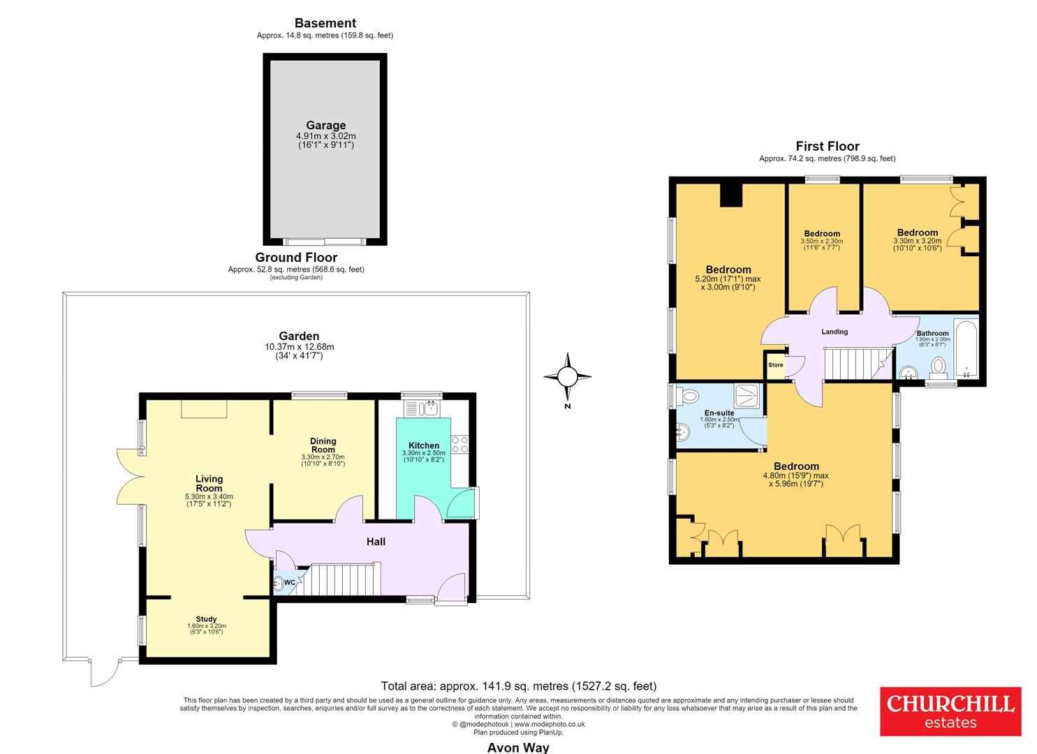 18, Avon Way, London floorplan