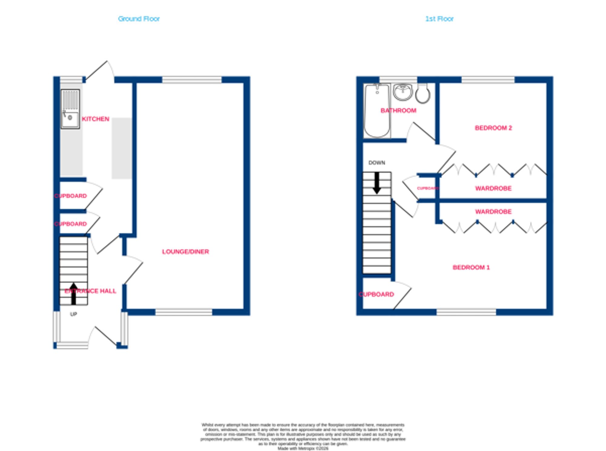 10 Ingaway, Basildon floorplan