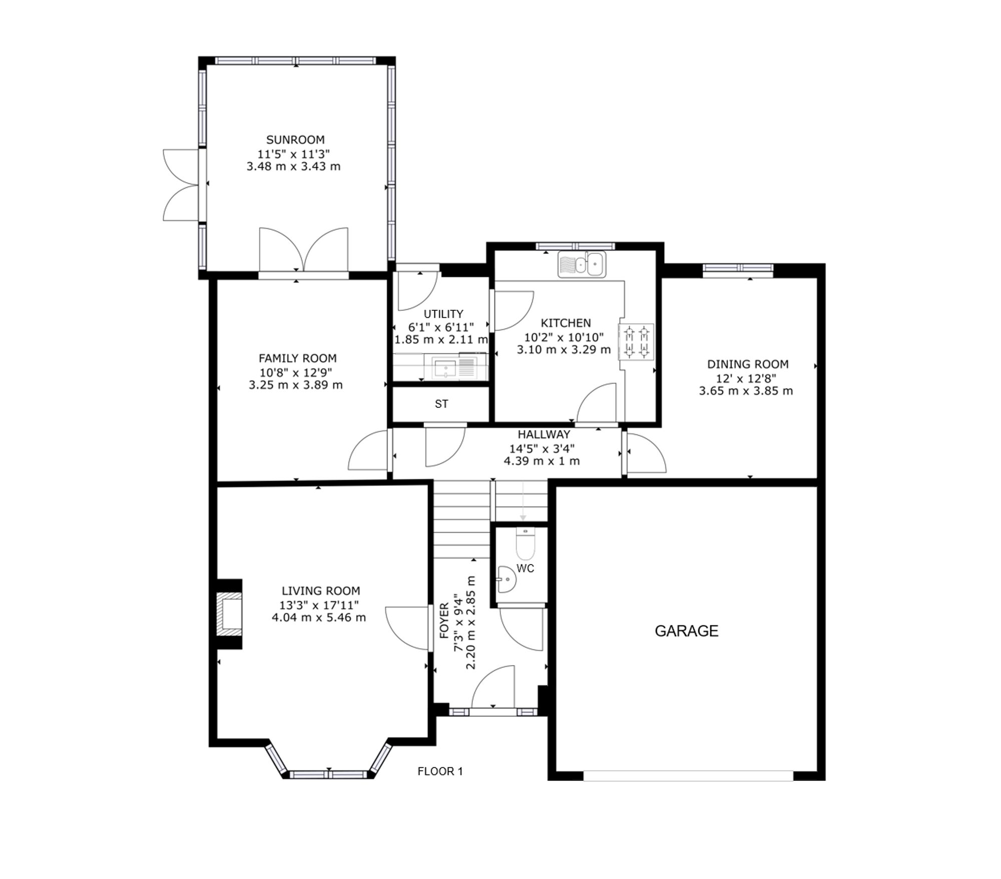 44 Willison Crescent, Tillicoultry floorplan