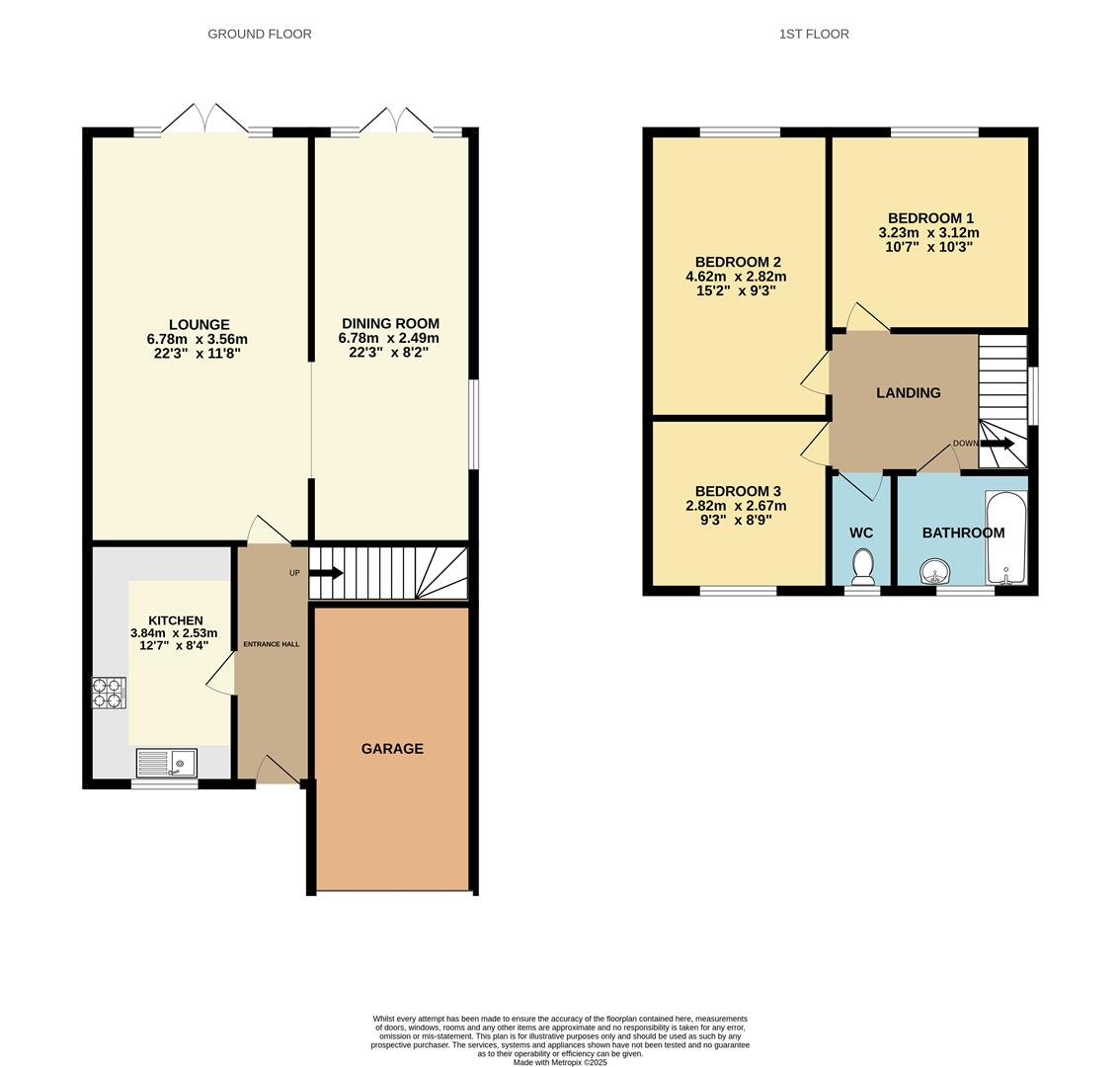 2, Headingley Close, Waltham Cros floorplan