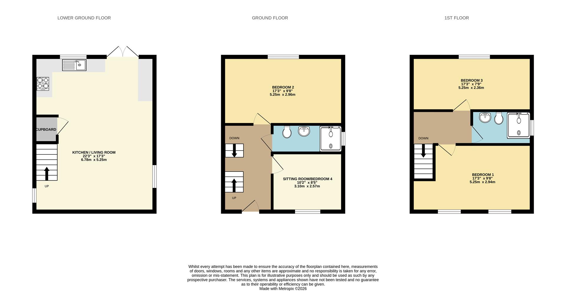 8, Cavendish Street, Worcester floorplan