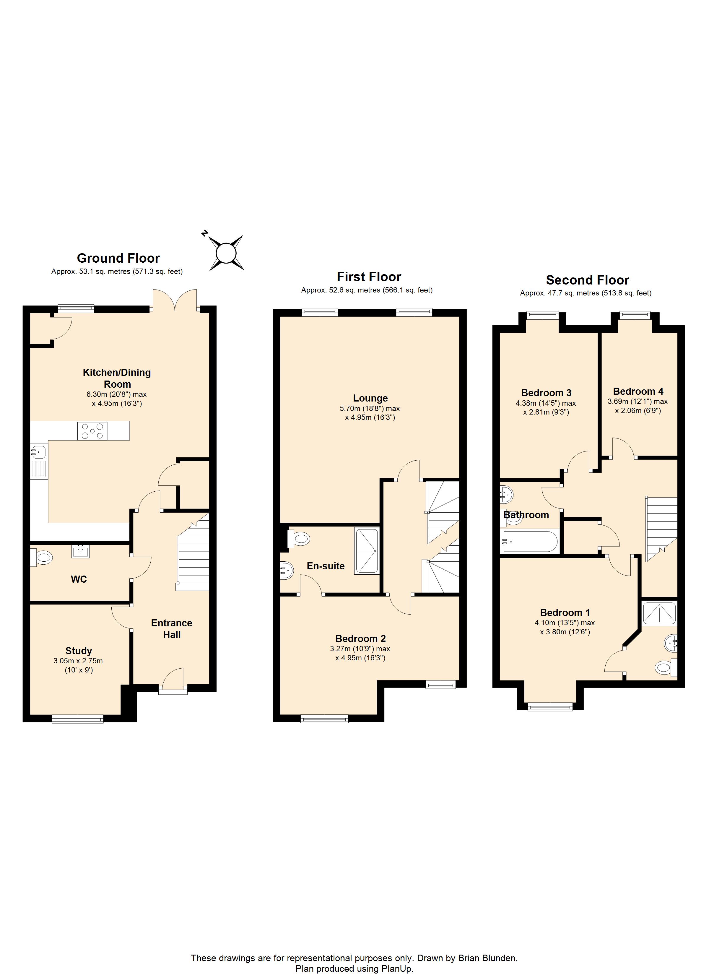 4 Bedrooms Town house for sale in Sister Ann Way, East Grinstead RH19