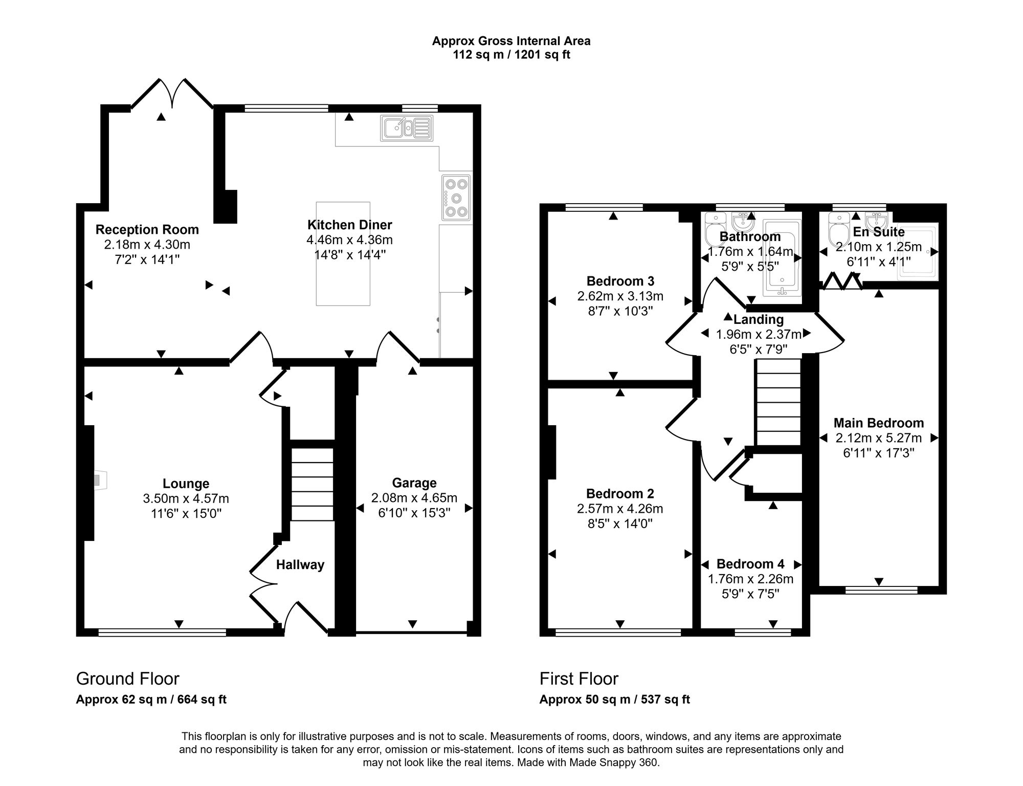 11 Elkstone Close, Wigan floorplan
