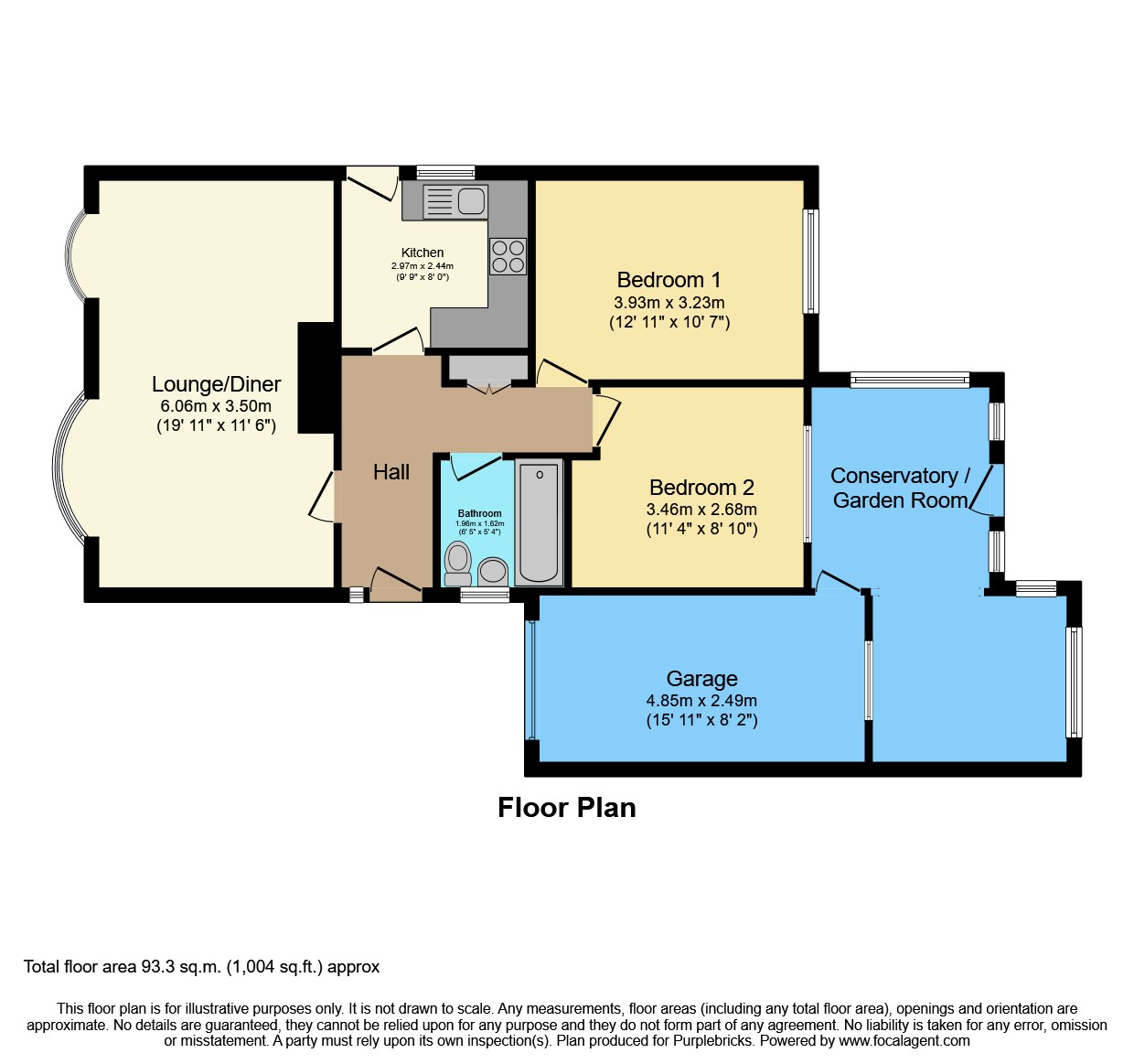 1, Lapwing Close, Skellingthorpe, Lincoln floorplan