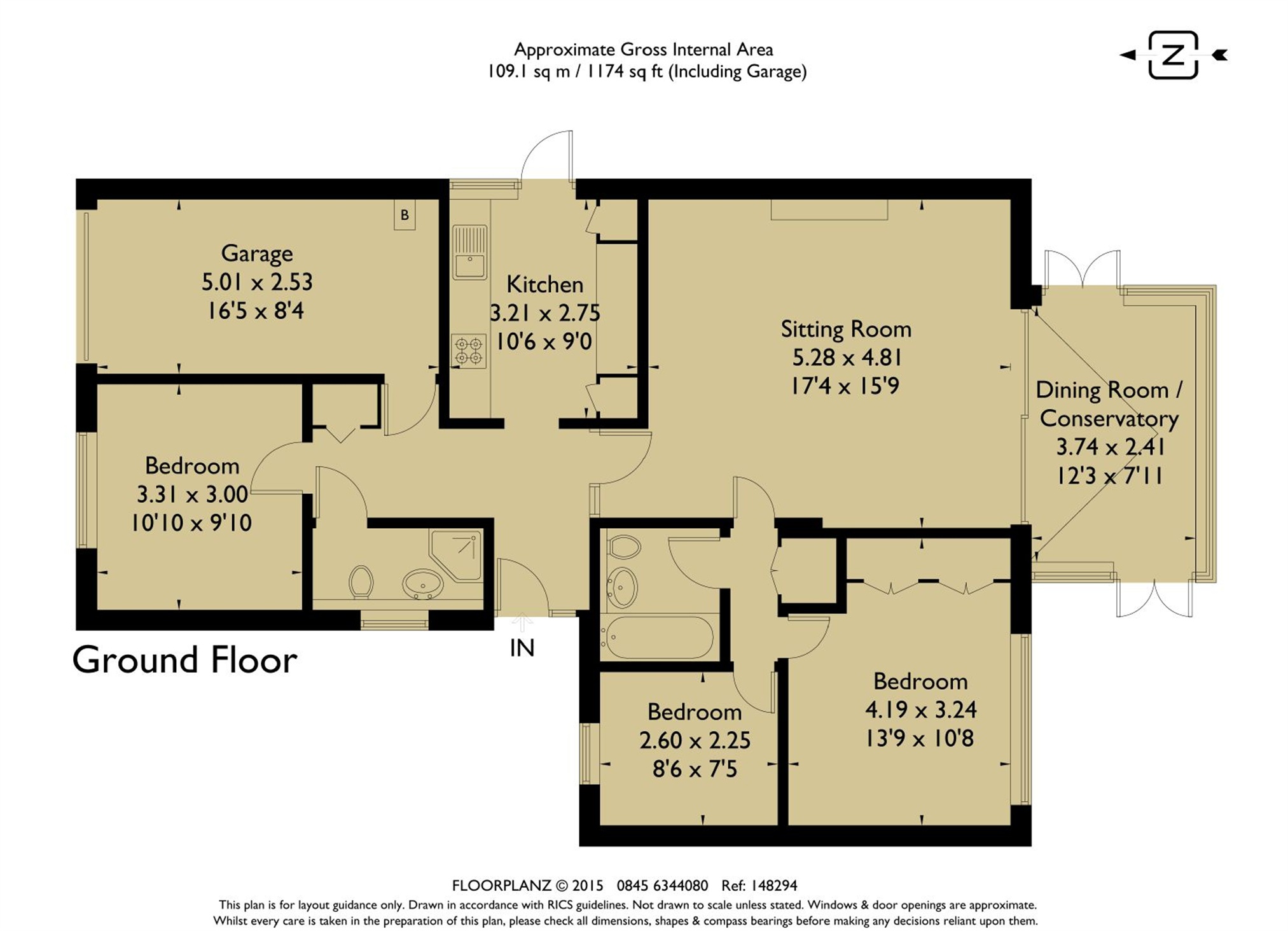 3 Bedrooms Bungalow for sale in Pilgrims View, Ash, Aldershot, Hampshire GU12