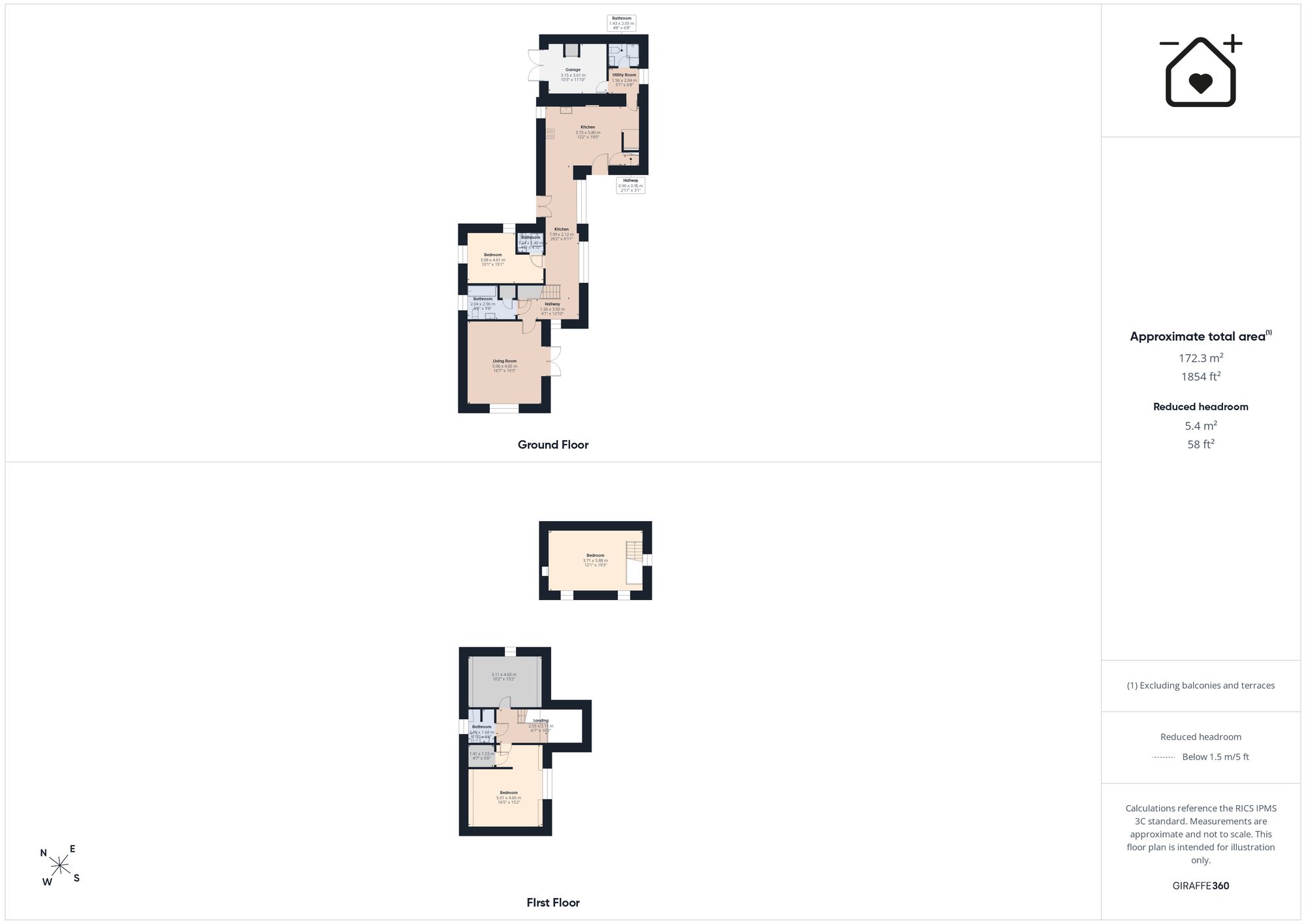 Katelios, Narberth floorplan