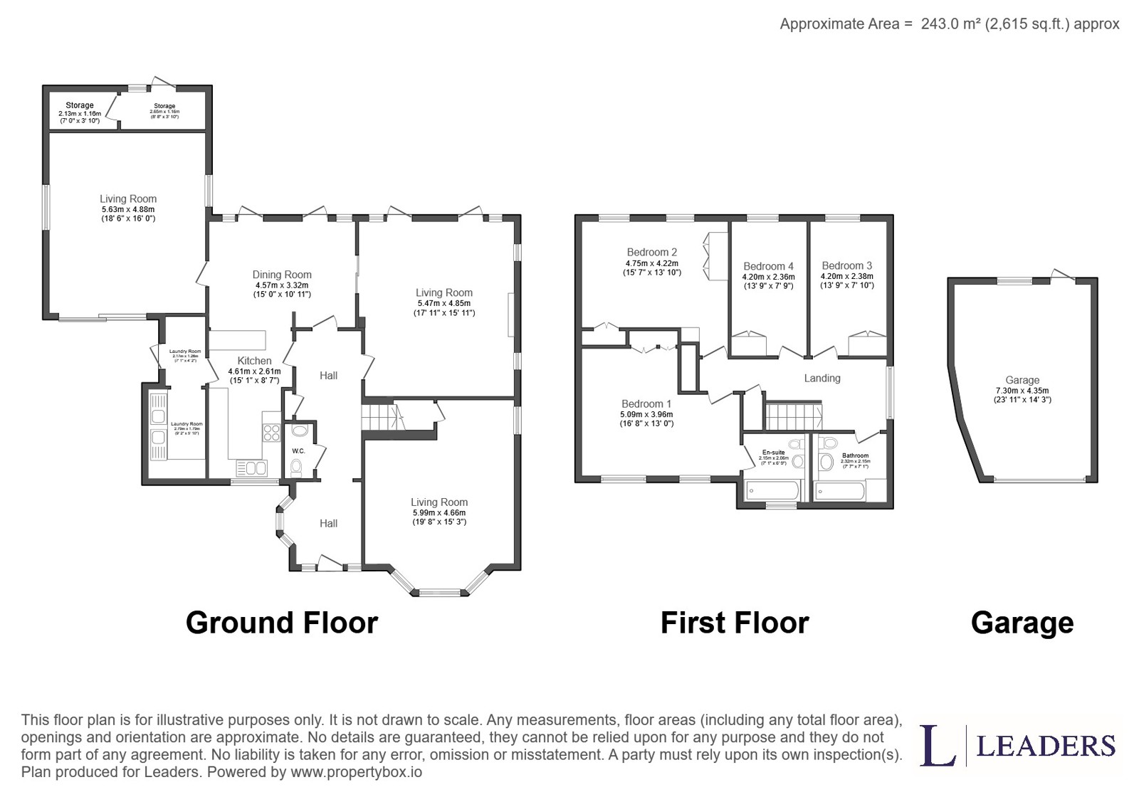10, Avenue Road, Epsom floorplan