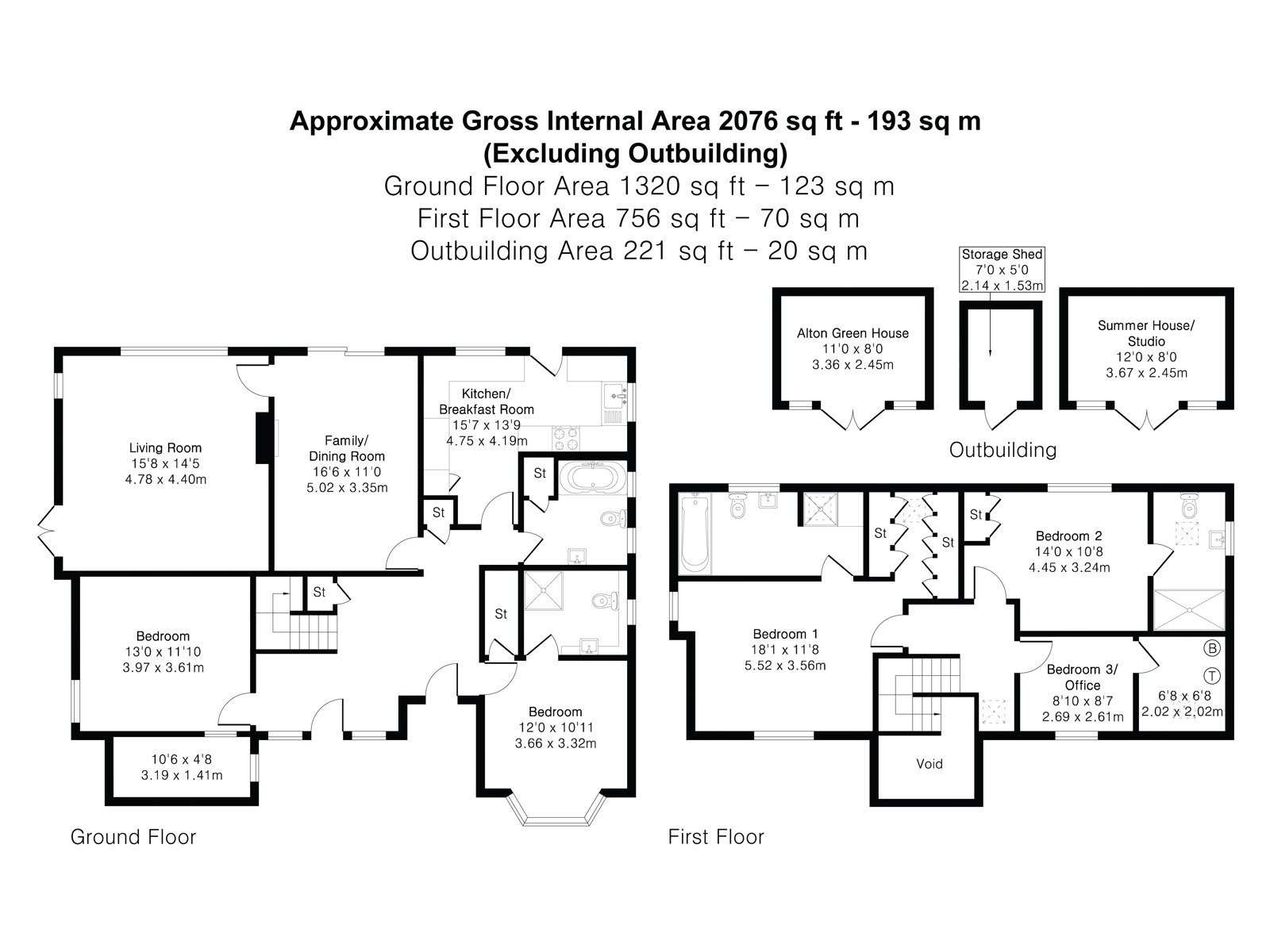 9, Lawday Link, Farnham floorplan