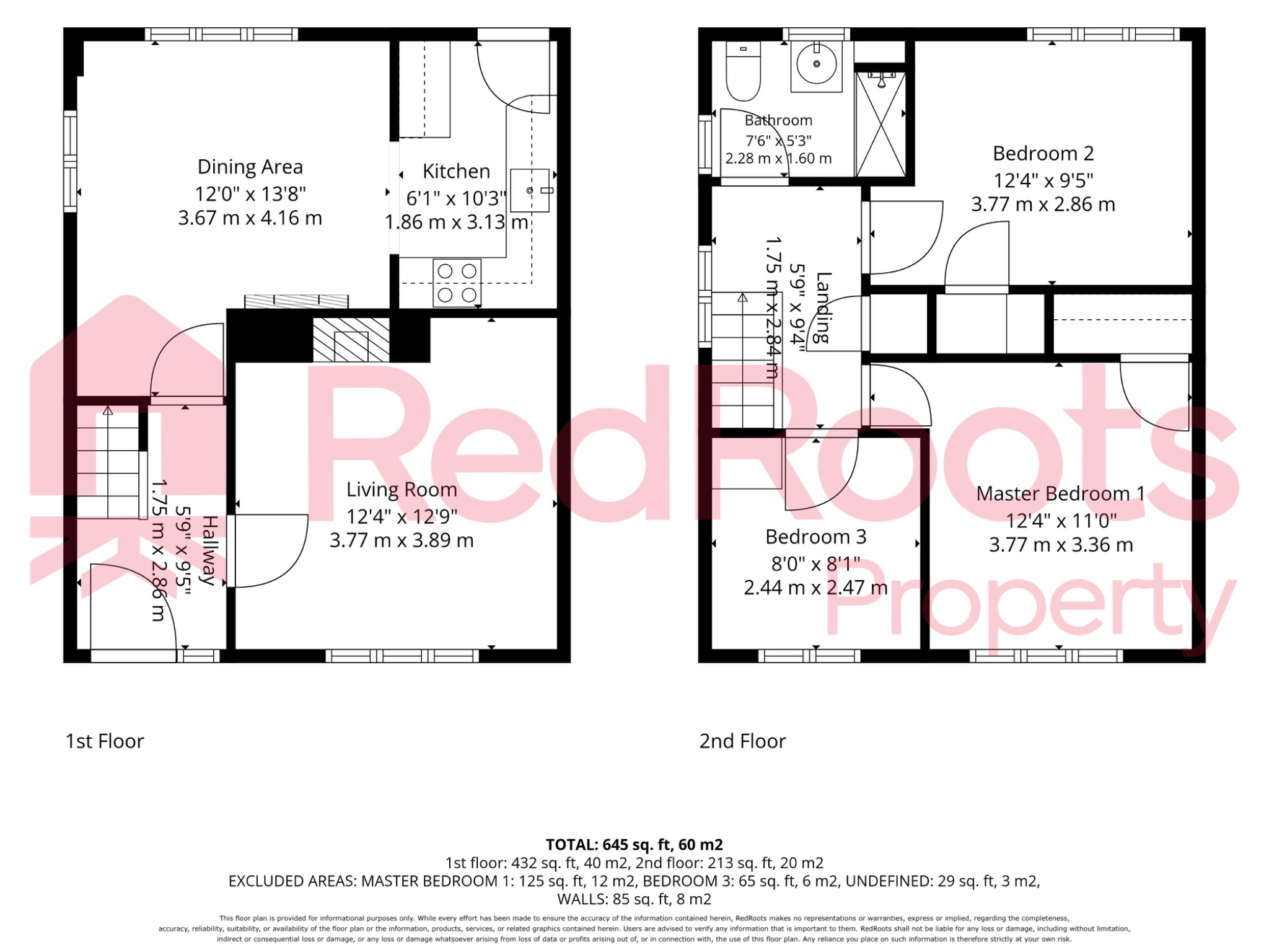 168, Petersgate, Doncaster floorplan