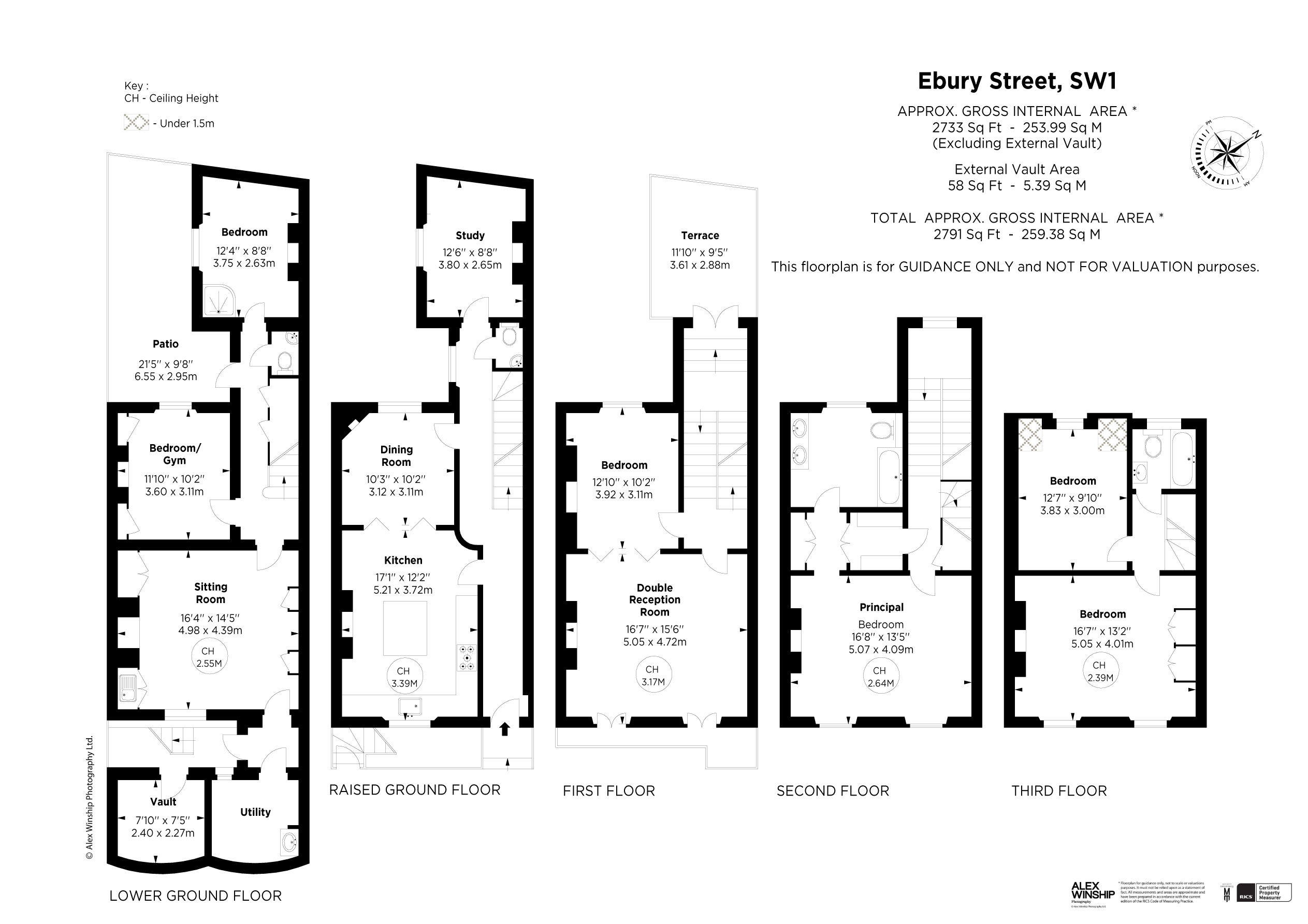 48, Ebury Street, London floorplan