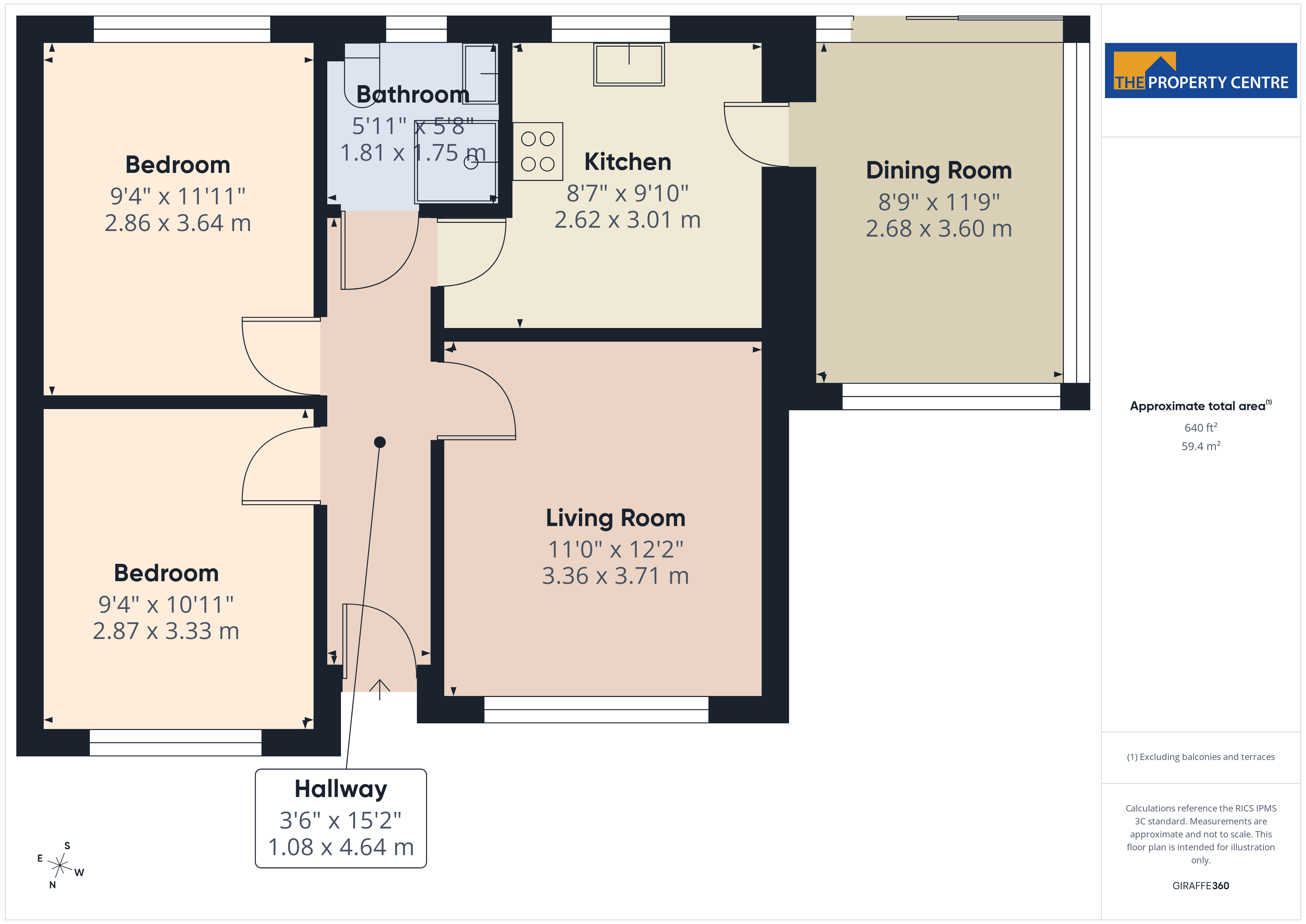 48, Christchurch Road, Worcestershire floorplan