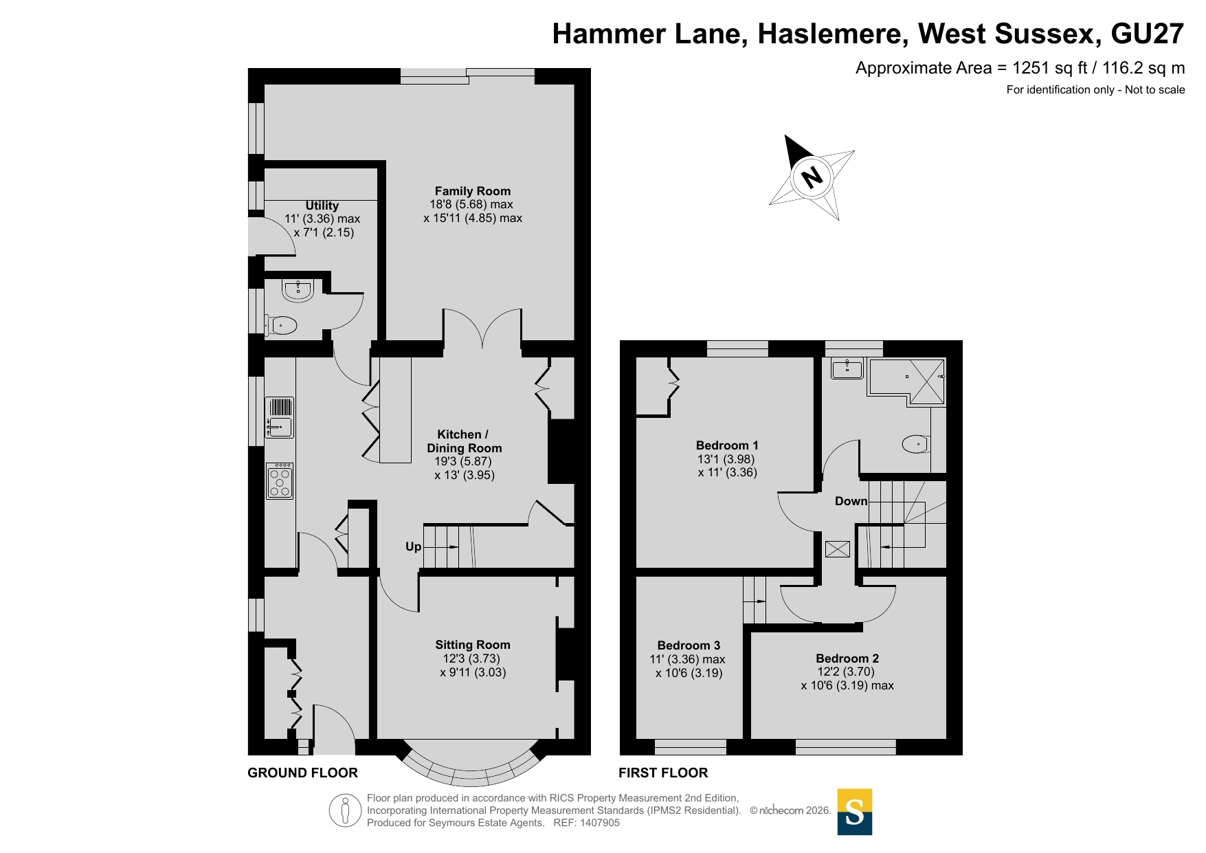 17, Hammer Lane, West Sussex floorplan
