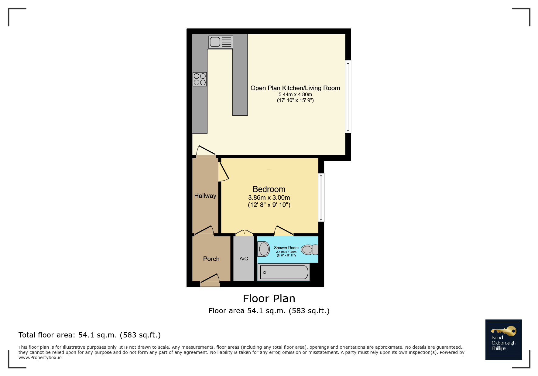 9 Kingsley Court,, Kingsley Road, Bideford floorplan