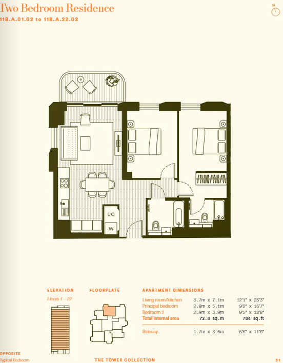 Heygate Street, London floorplan