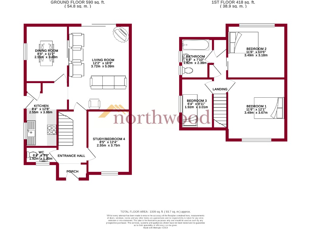 3 bed semidetached house for sale in Halls Road, Tilehurst, Reading