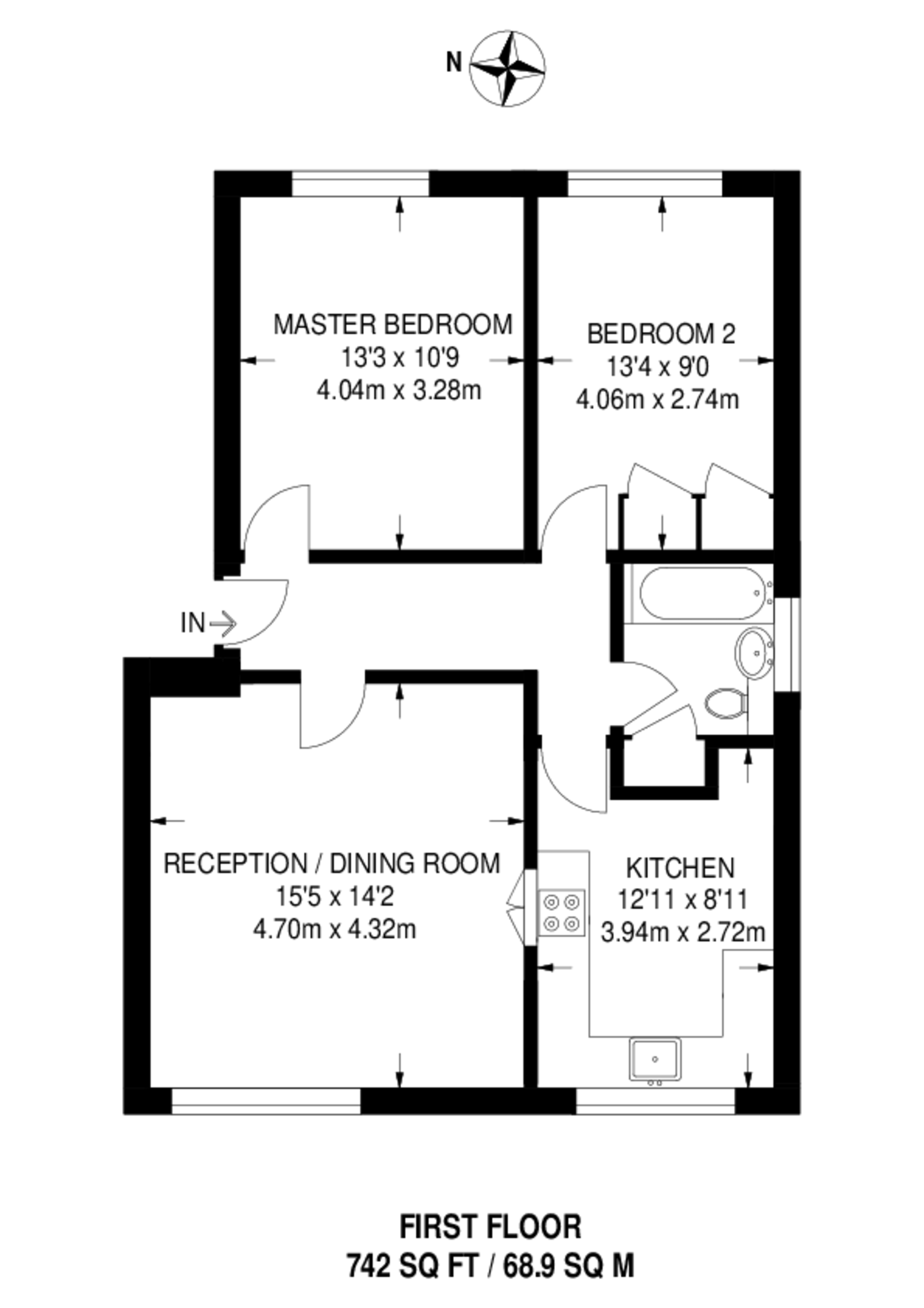Argyle Road, West Ealing floorplan