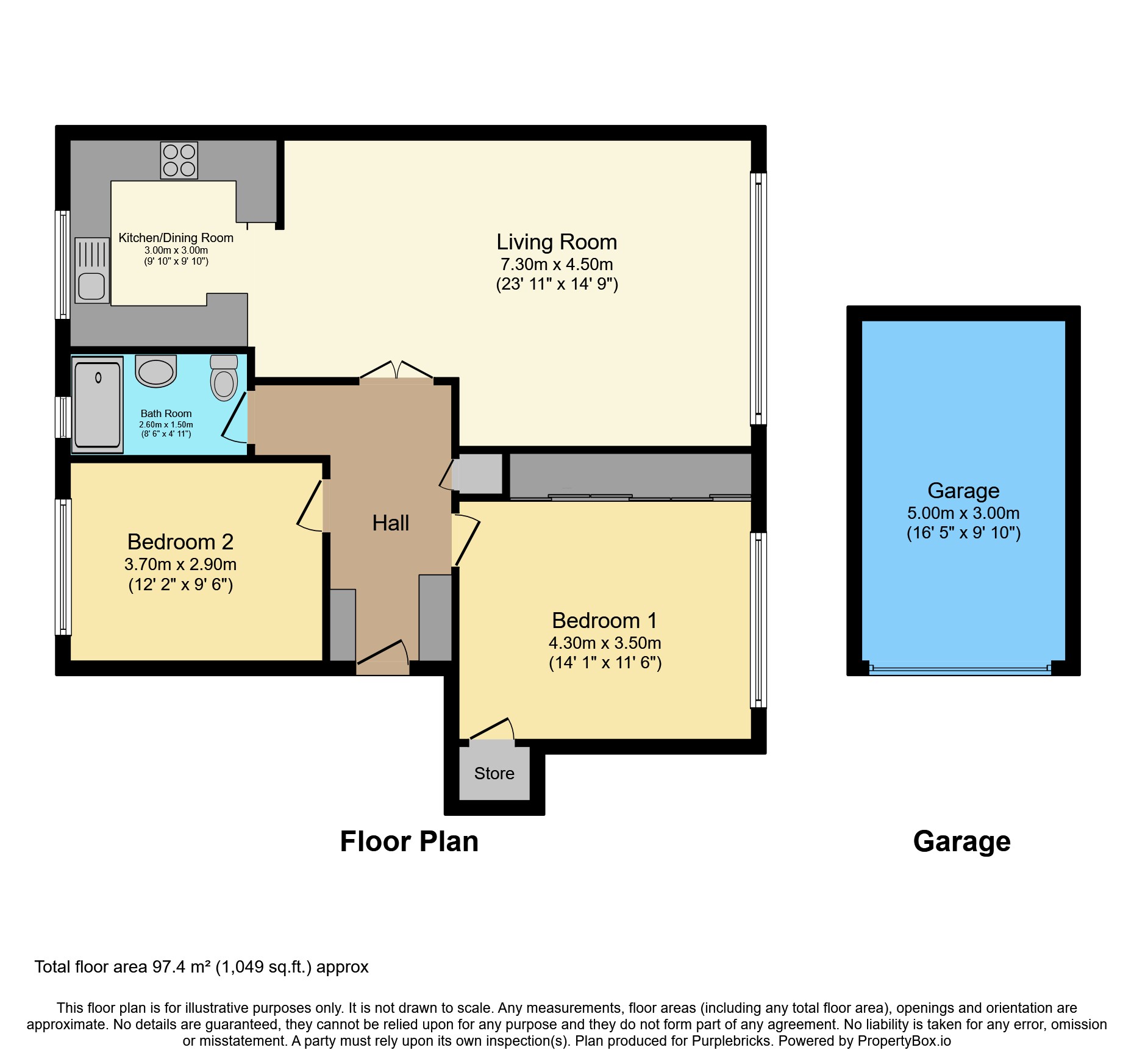 7 Windsor Court, Bents Road, Sheffield floorplan