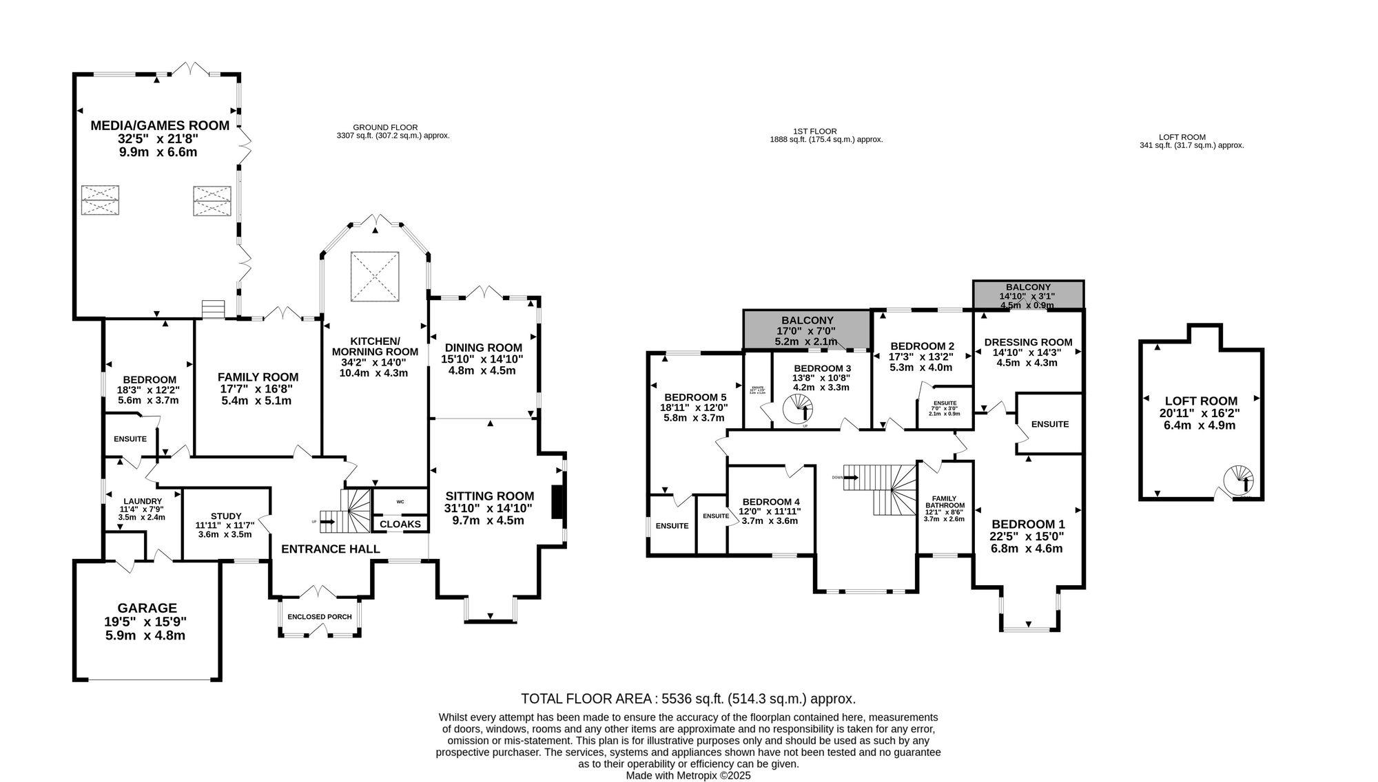 25 Bow Green Road, Altrincham floorplan