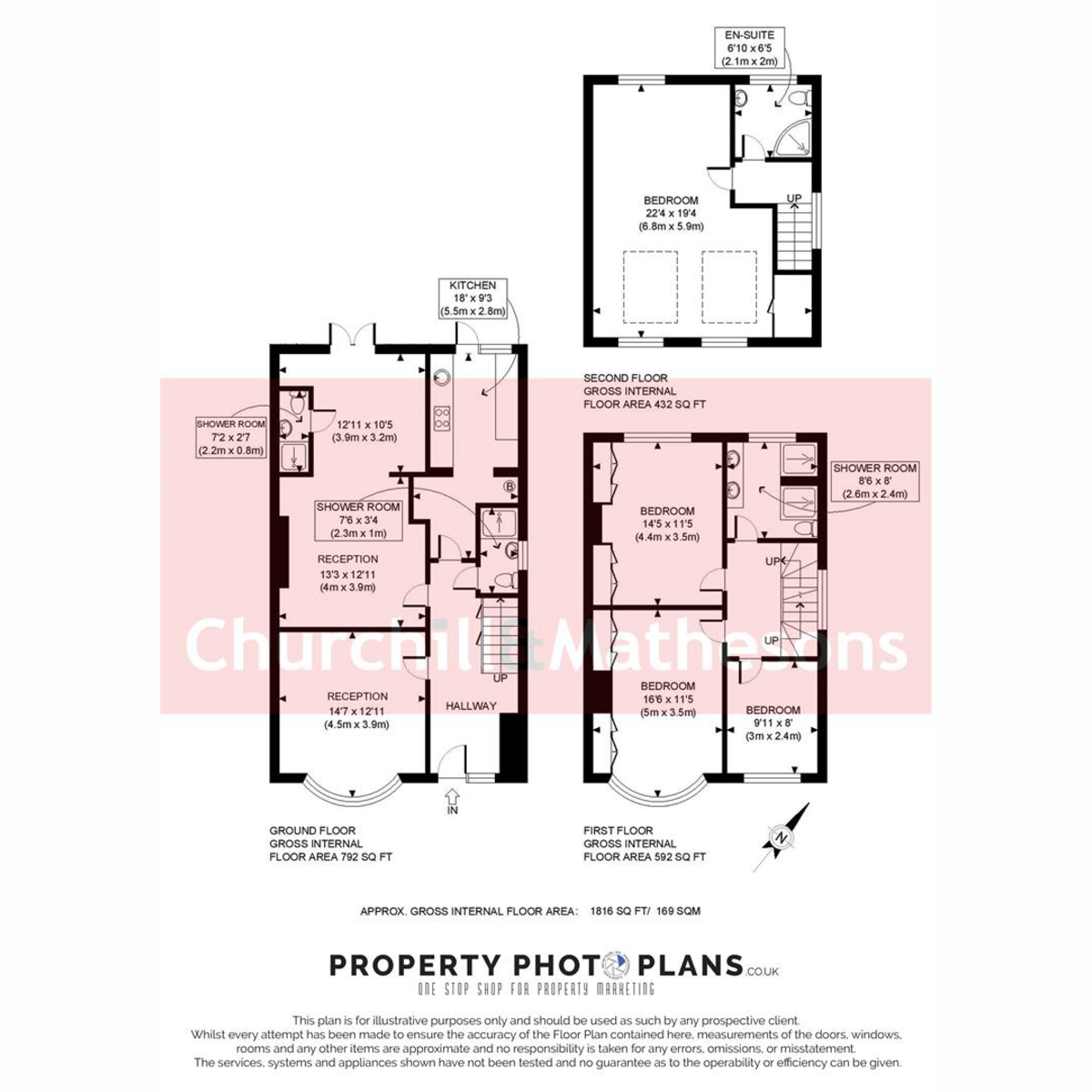35, Bowes Road, London floorplan