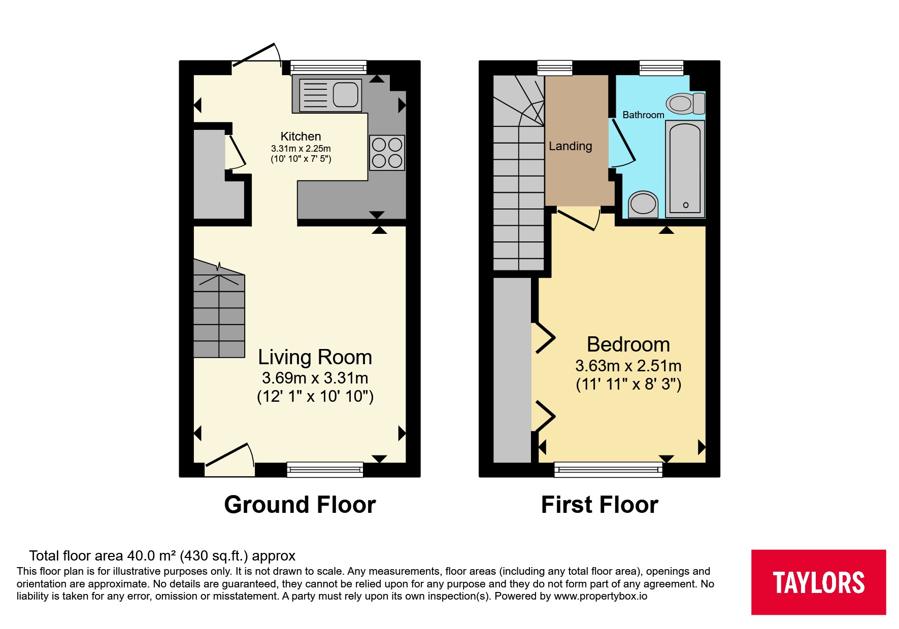 92, Roman Way, Oxfordshire floorplan