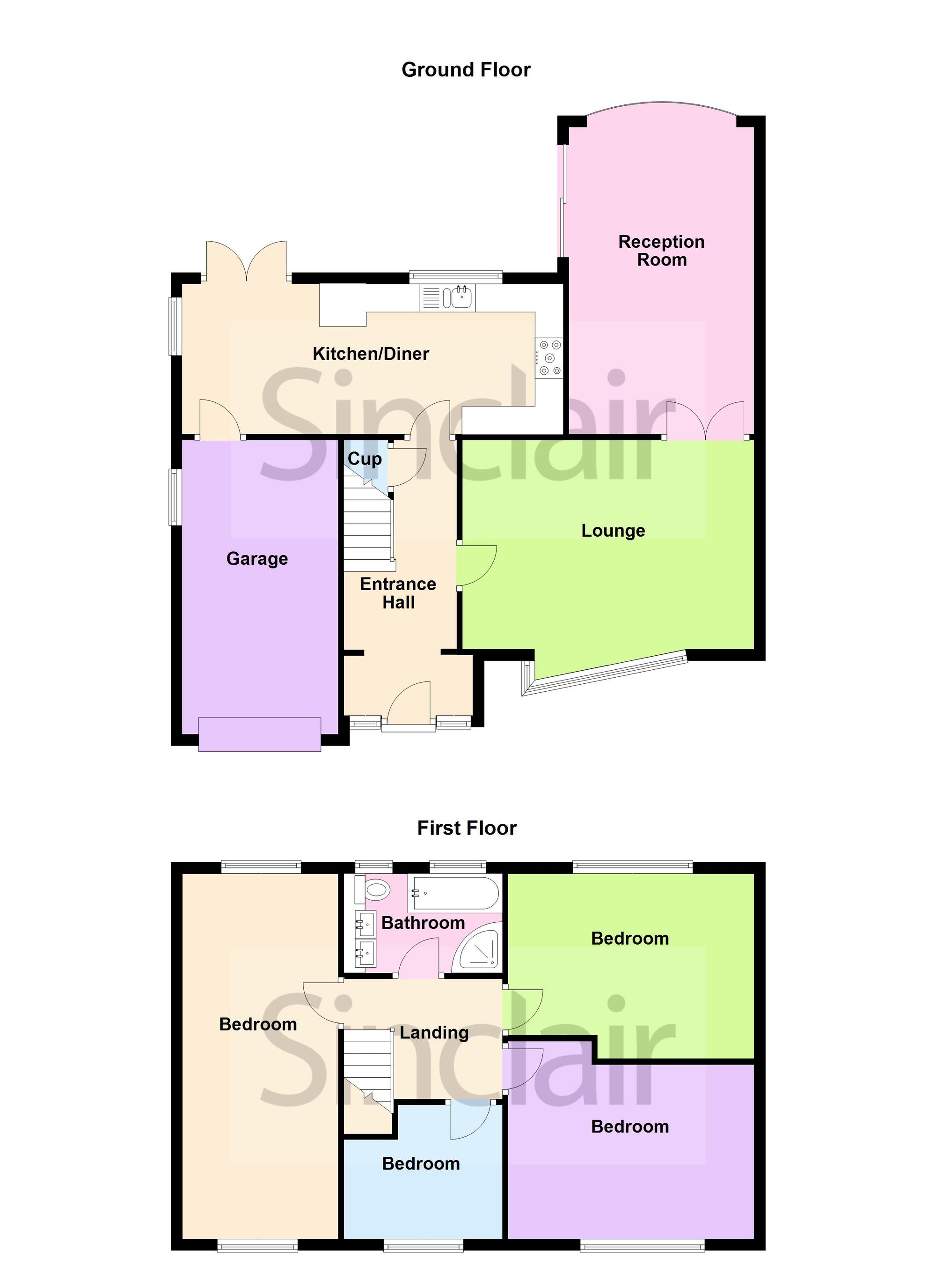 30 Oakham Drive, Coalville floorplan