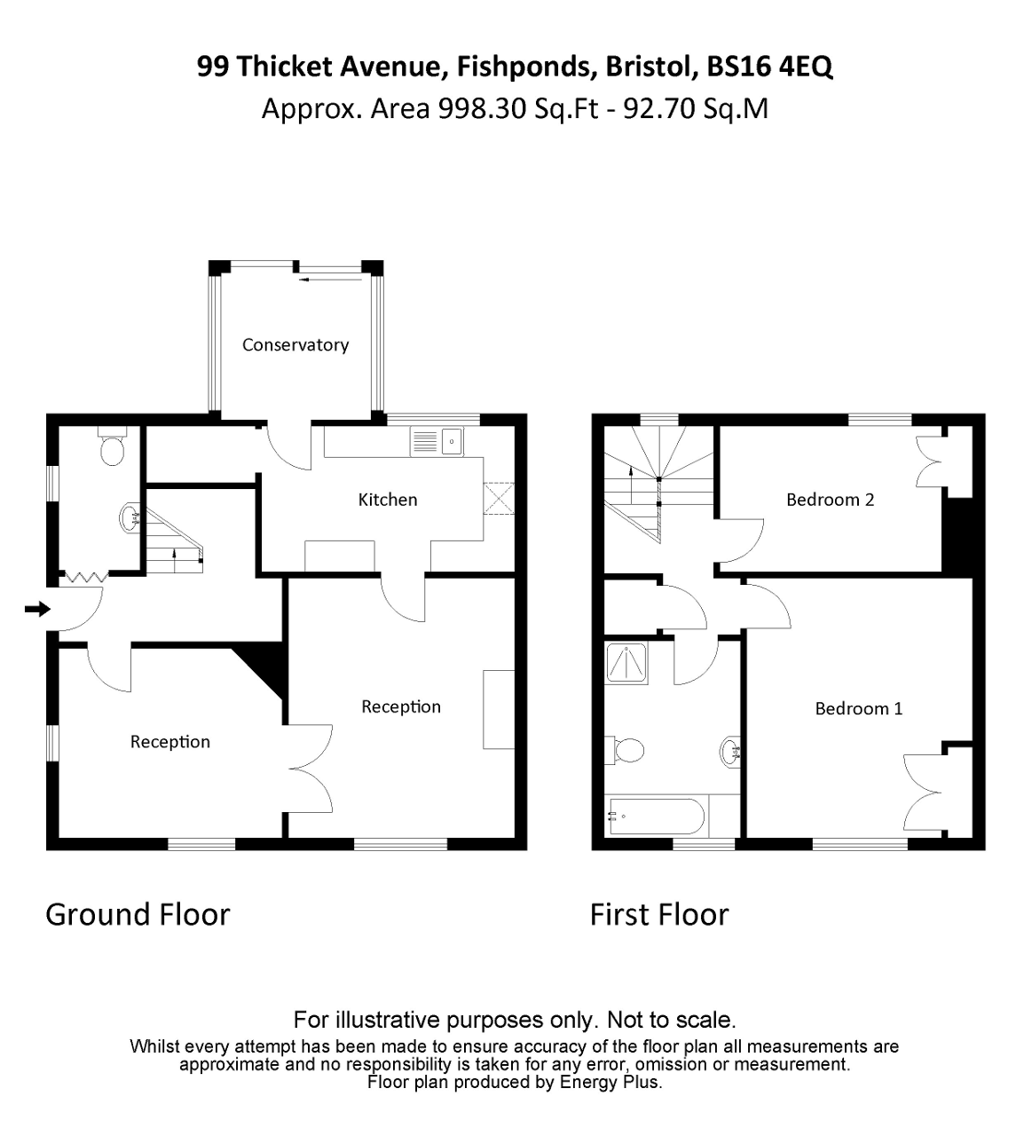 2 Bedrooms  for sale in Thicket Avenue, Fishponds, Bristol BS16