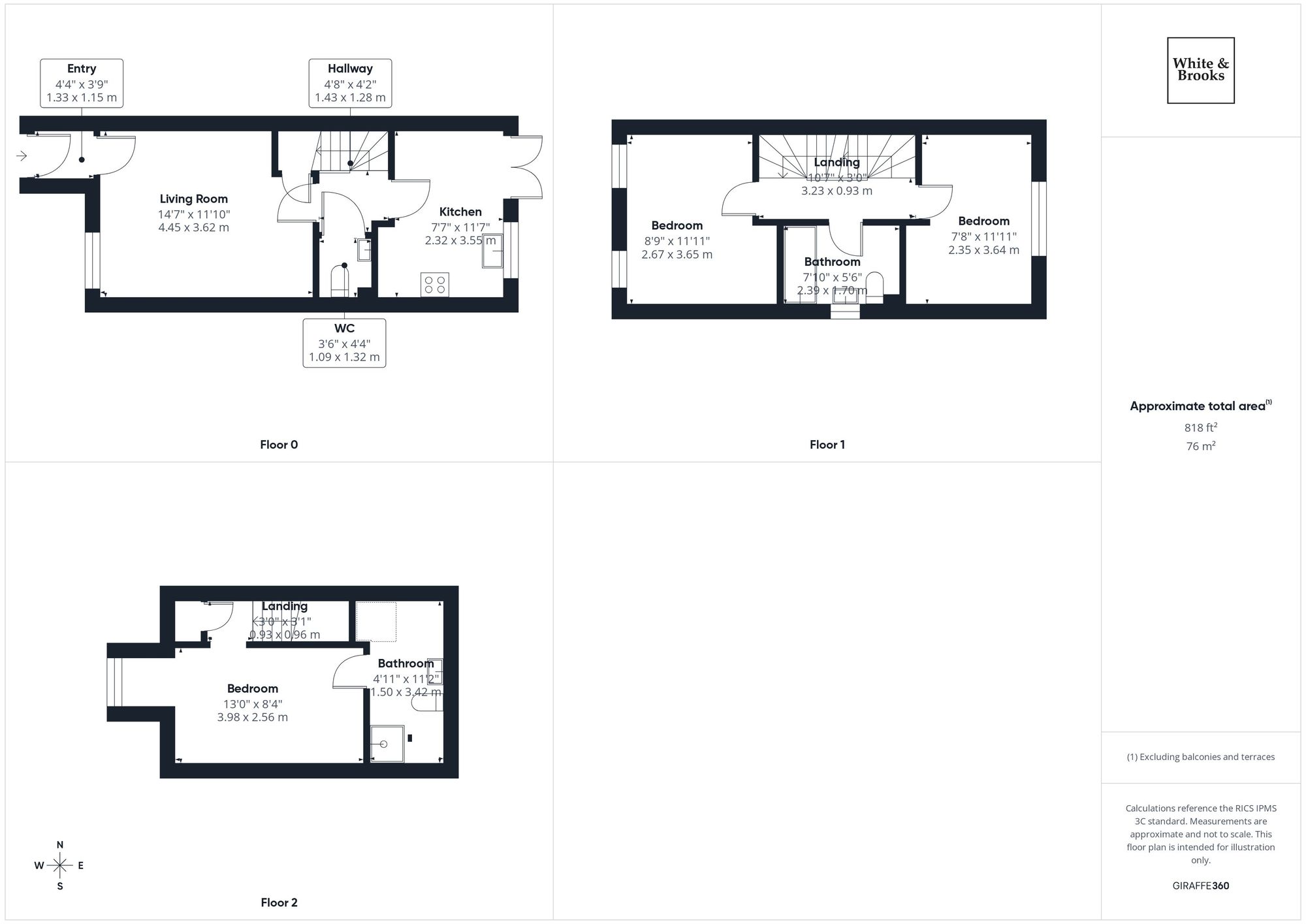 3 Osborn Drive, Chichester floorplan
