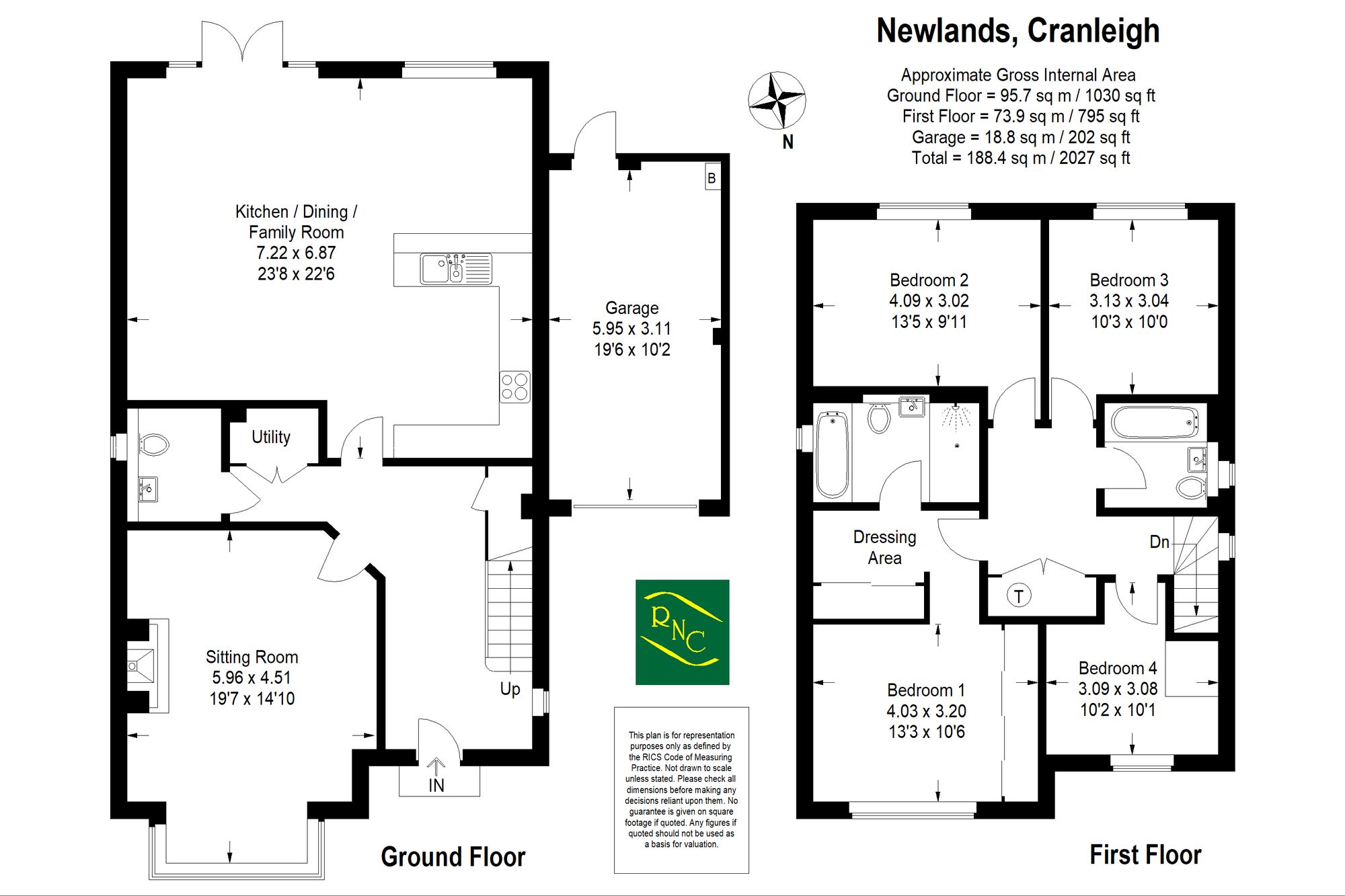 7 Newlands, Cranleigh floorplan
