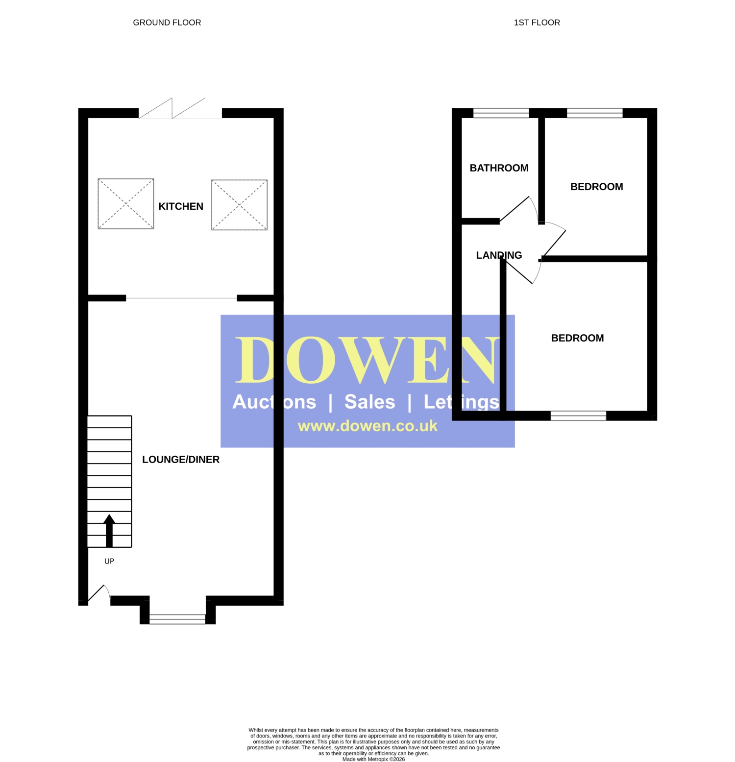 43, Woodlands Avenue, Durham floorplan
