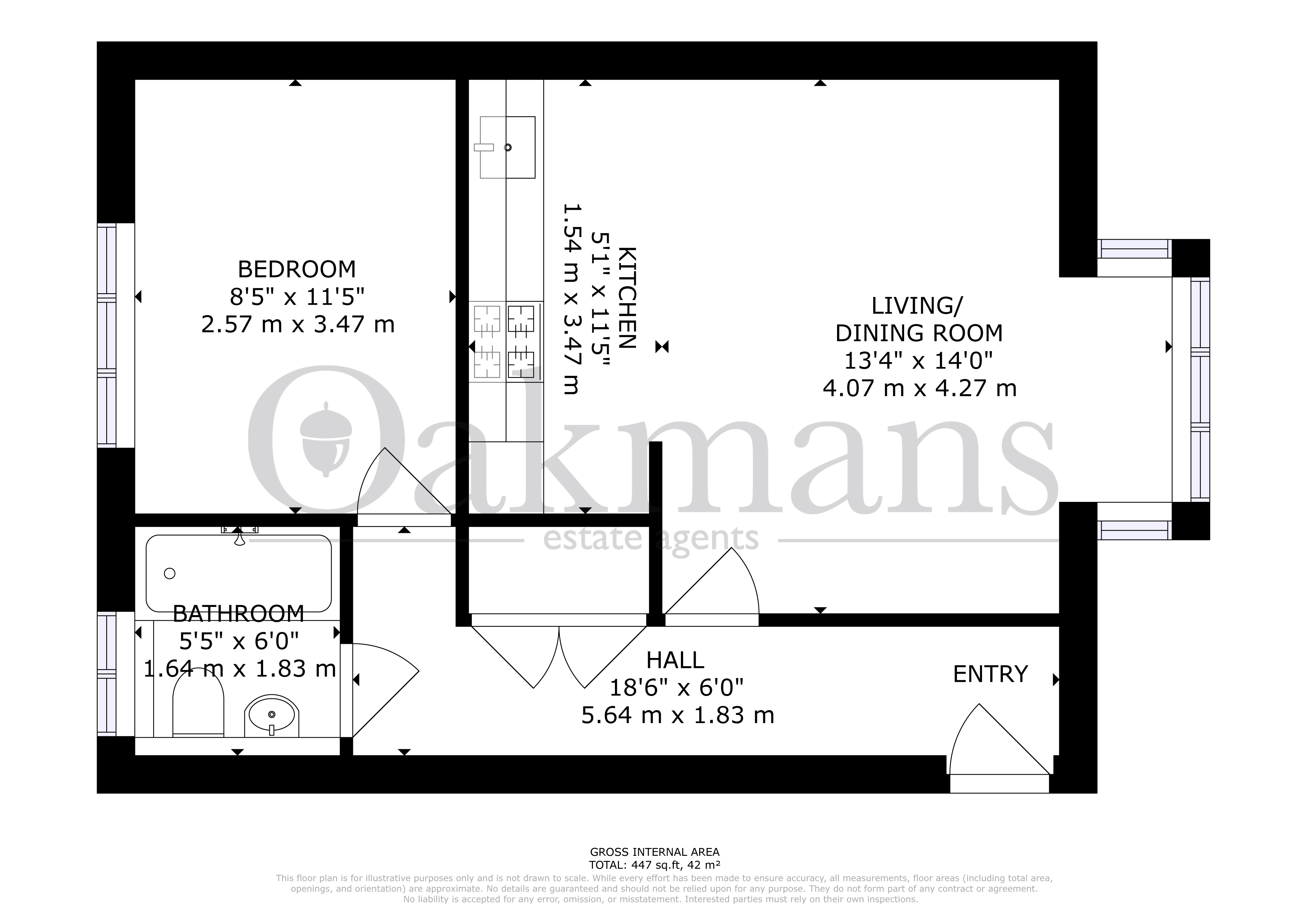 Apartment J, Alcester Place, 285, Alcester Road South, West Midlands floorplan