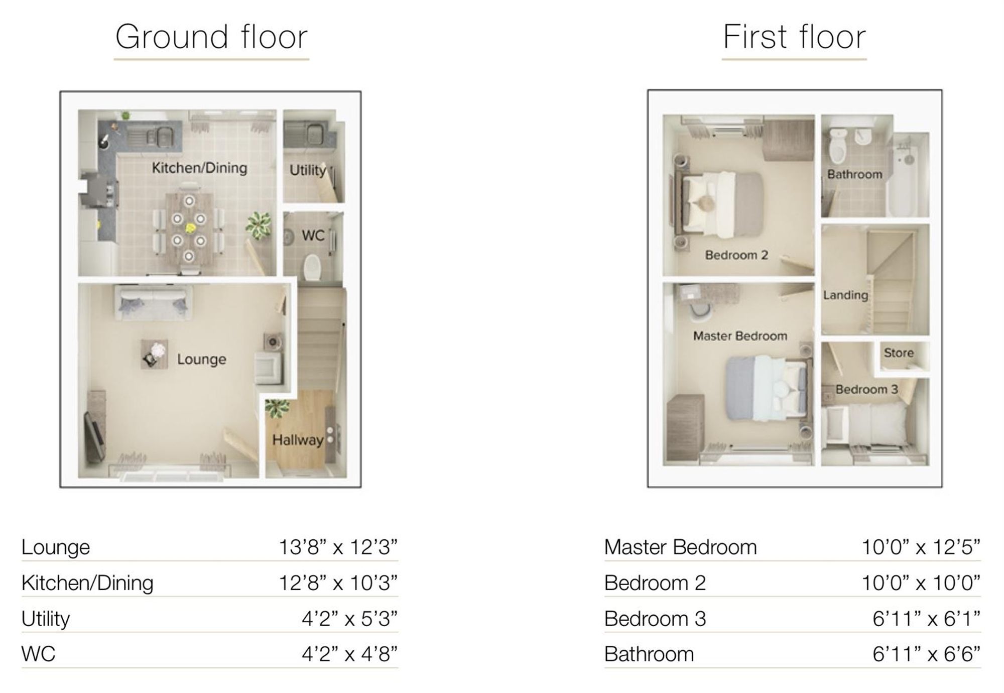 17 Bilberry Way, Congleton floorplan