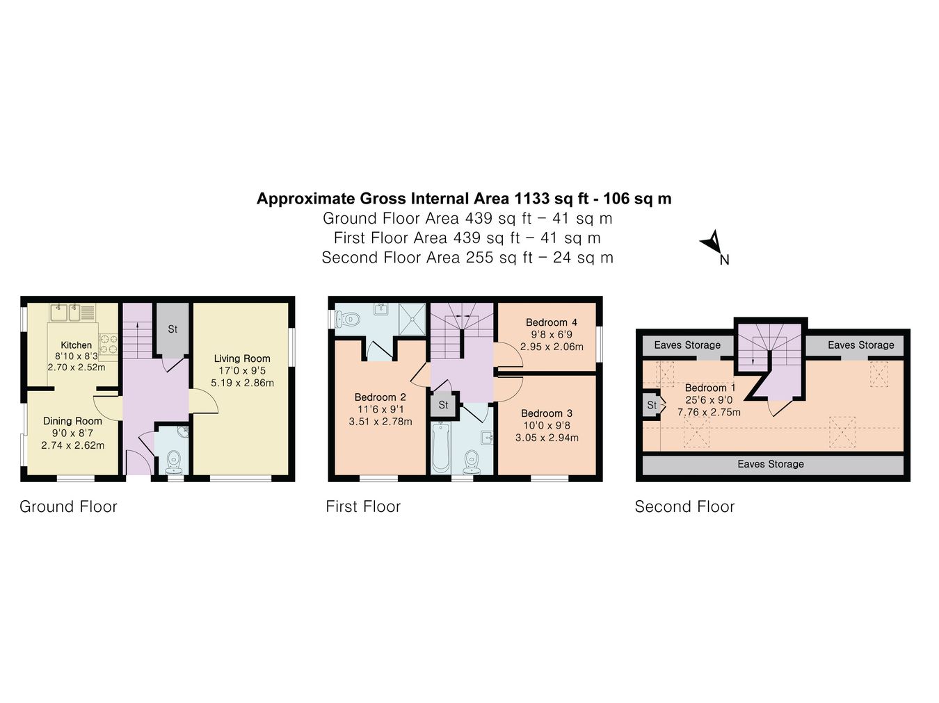 28, Highwood Drive, Nailsworth floorplan
