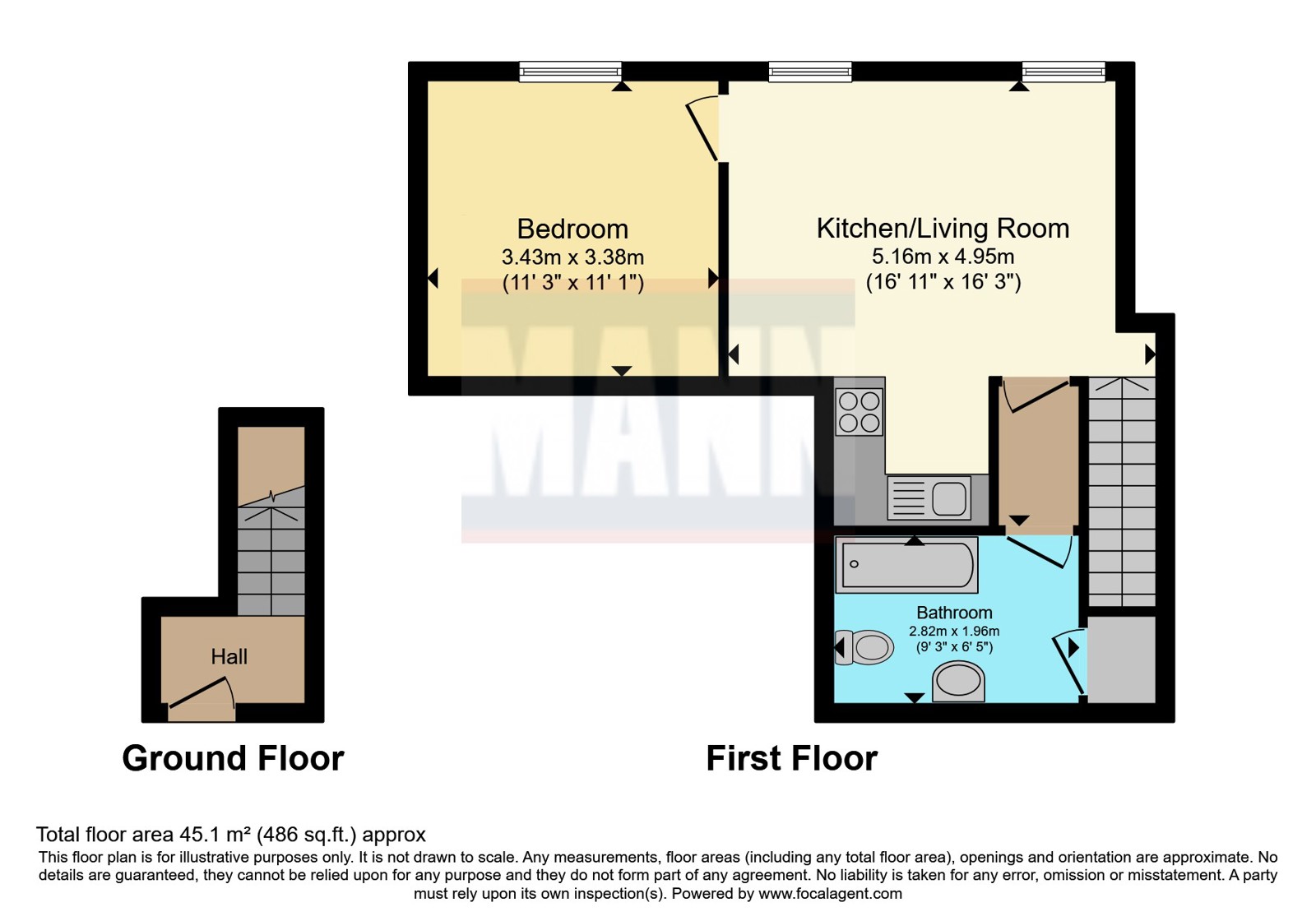 222A,, Main Road, Dartford floorplan