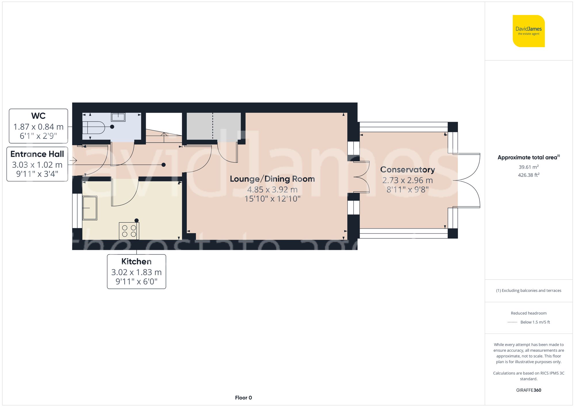 Hirst Close, Nottingham floorplan