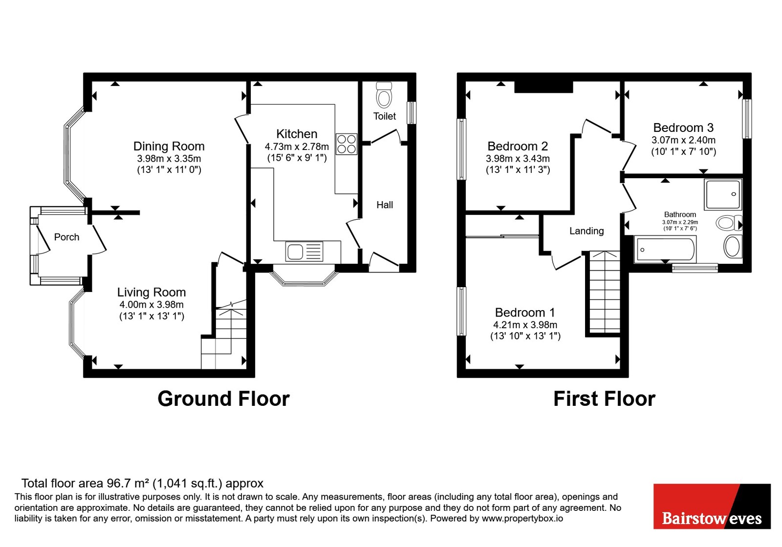 2, Palmerston Street, Nottingham floorplan