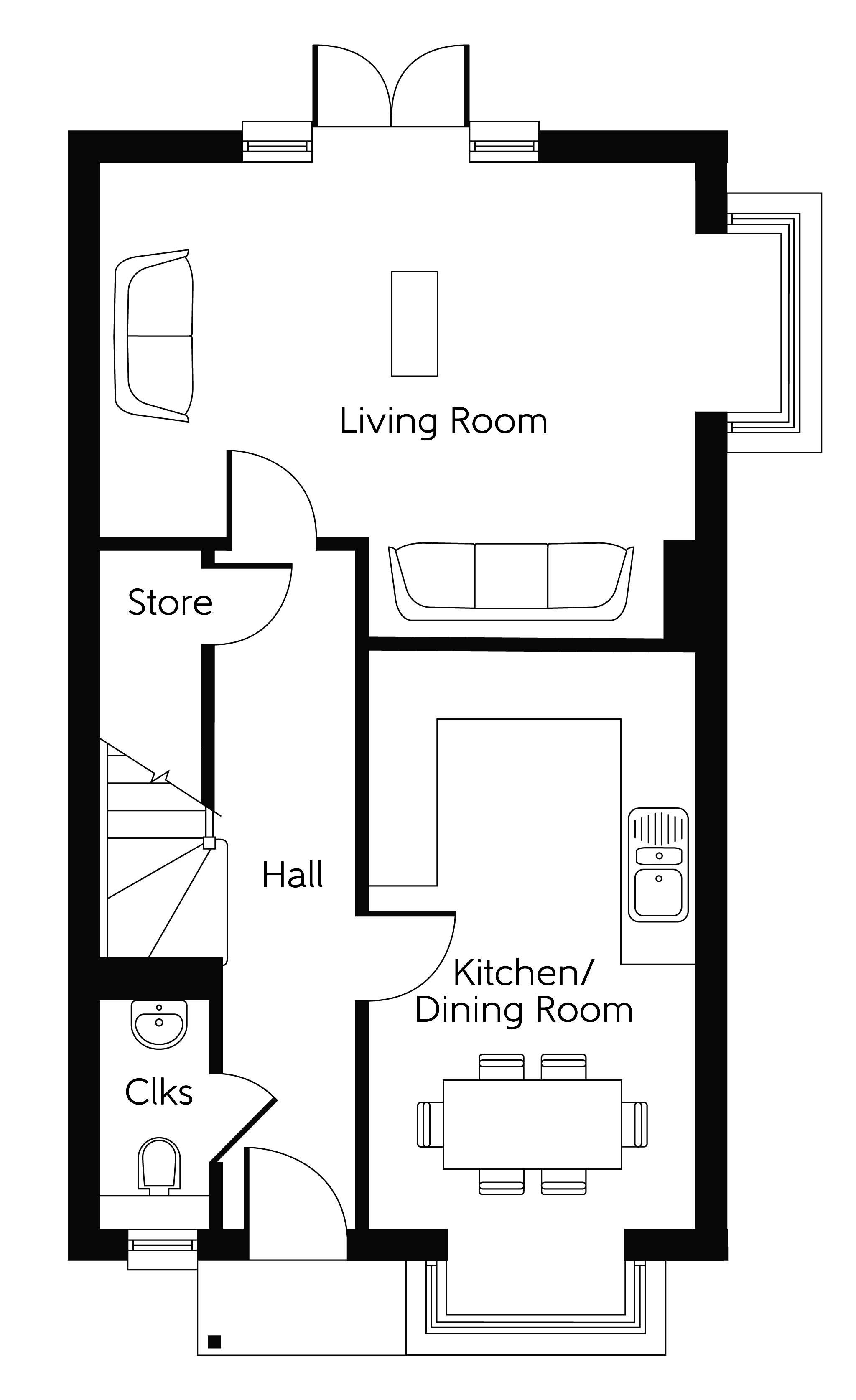 3 Bedrooms End terrace house for sale in Graveney Road, Faversham, Kent ME13