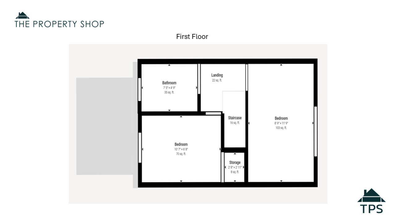 12, Cherry Tree Close, Bodmin floorplan