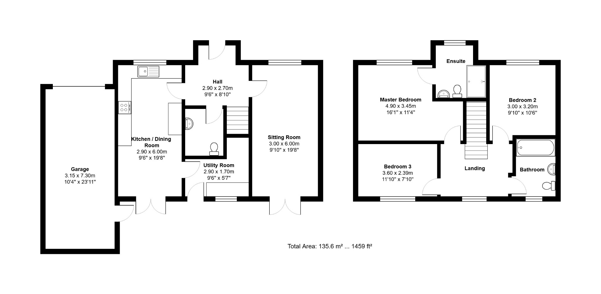 8 The Paddocks, Orchard Close, Melton Constable floorplan