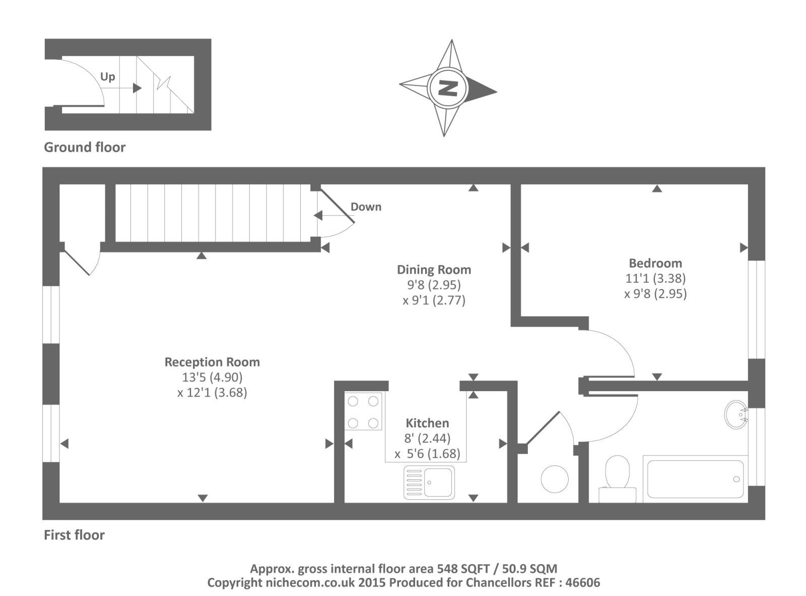 21, Saleby Close, Reading floorplan