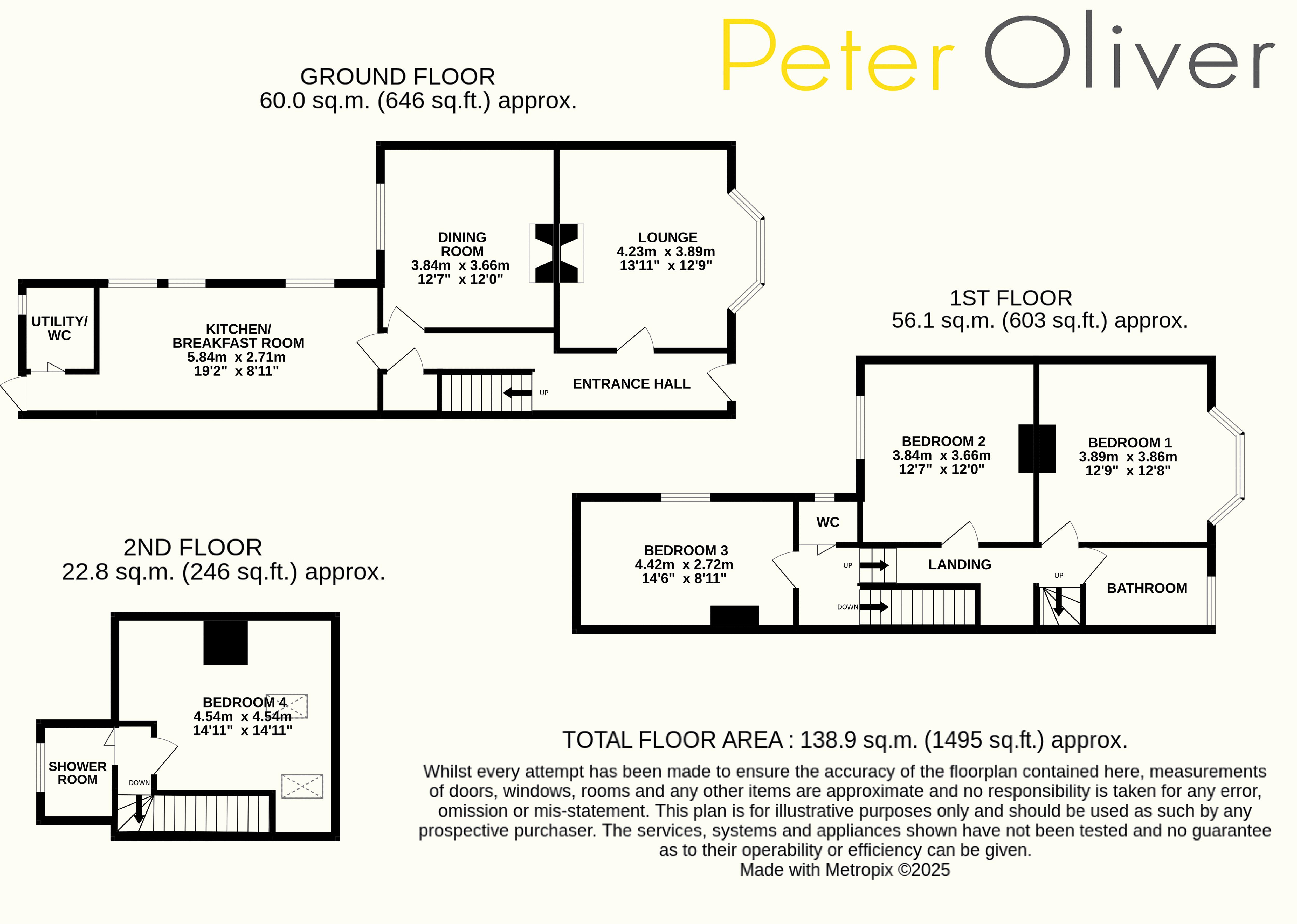 Chalcot House, Framfield Road, Buxted floorplan