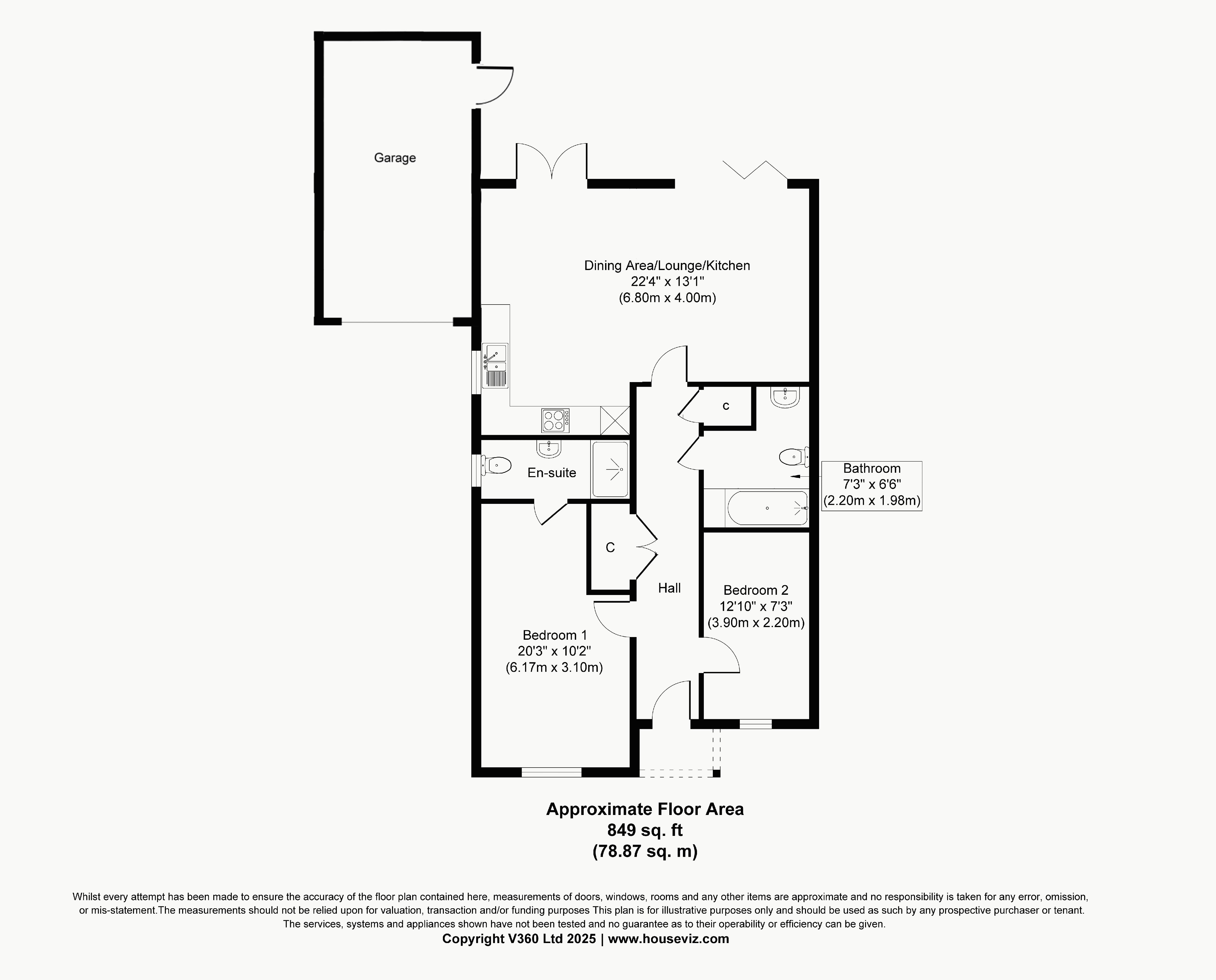 Plot 24, The Rowan, Oak Tree Close, Hoveton floorplan